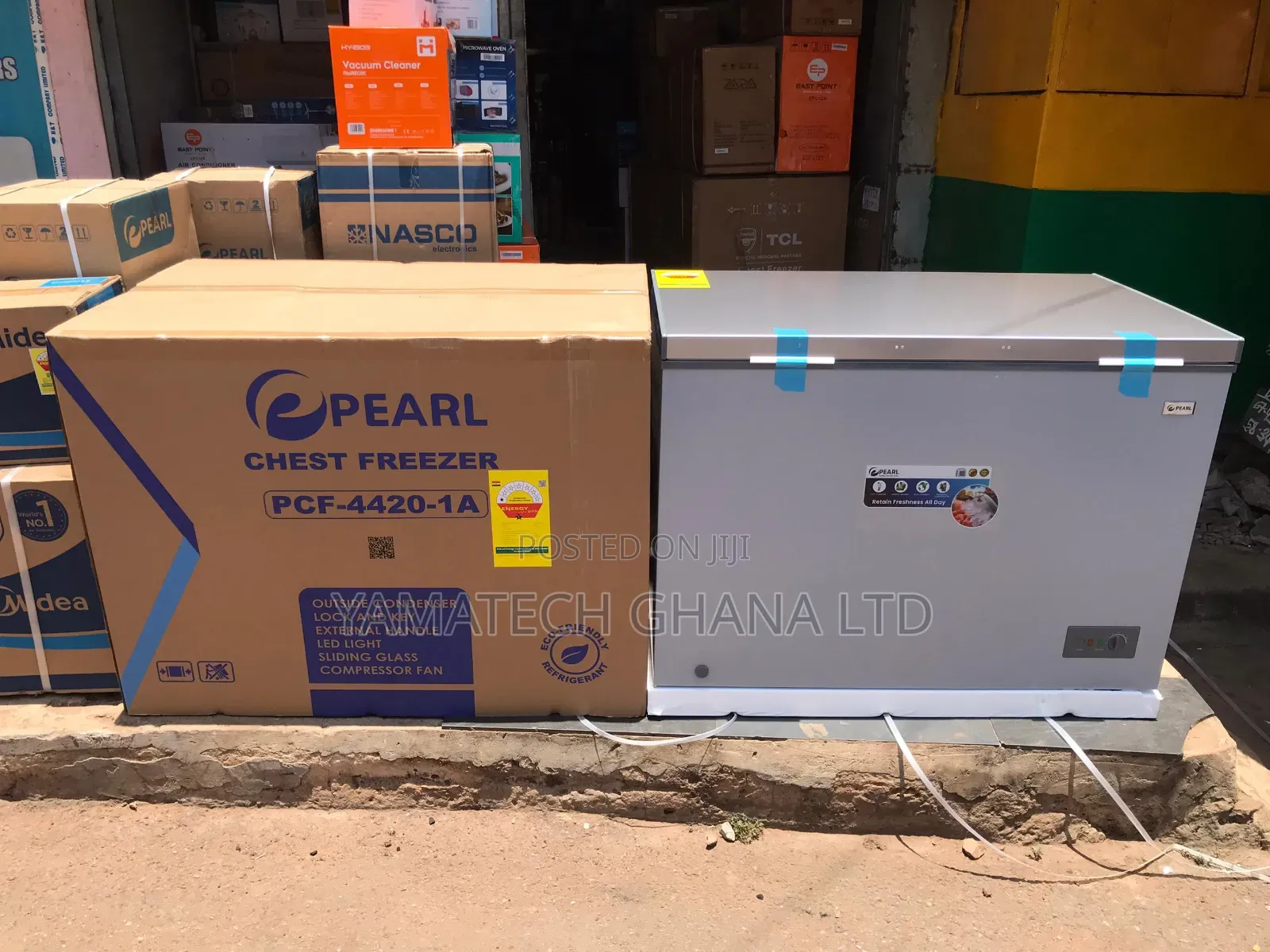 Original Fast Cooling and Freezing Pearl 316l Chest Freezer