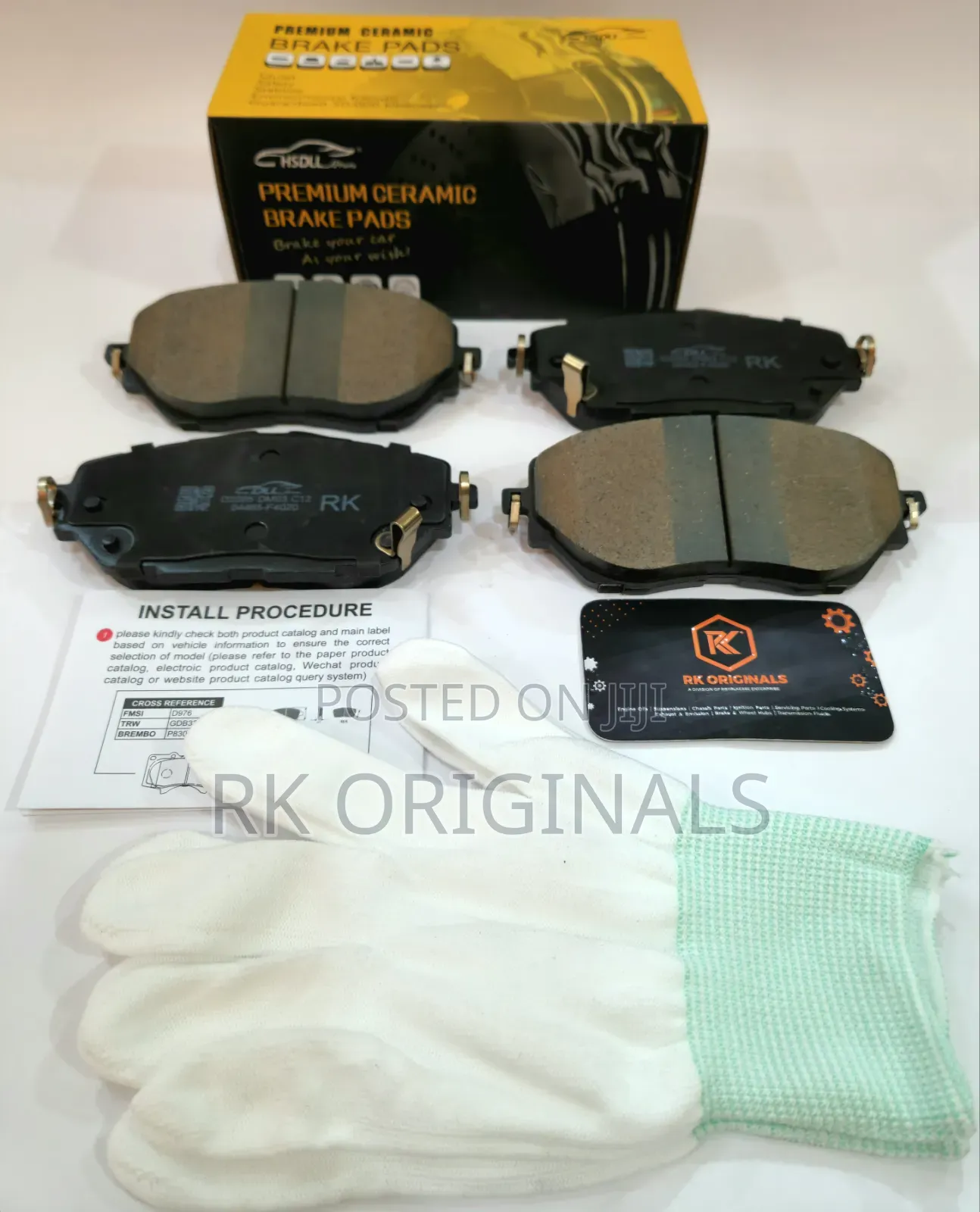 Toyota Ch-R 18-22 Ceramic Front Brake Pad From Korea .