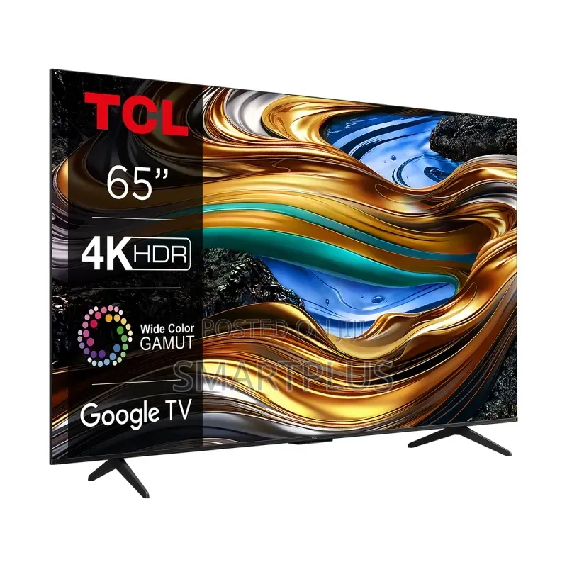 TCL 65-Inch Uhd Slim Uni-Body Metallic Design Smart Google Tv.
