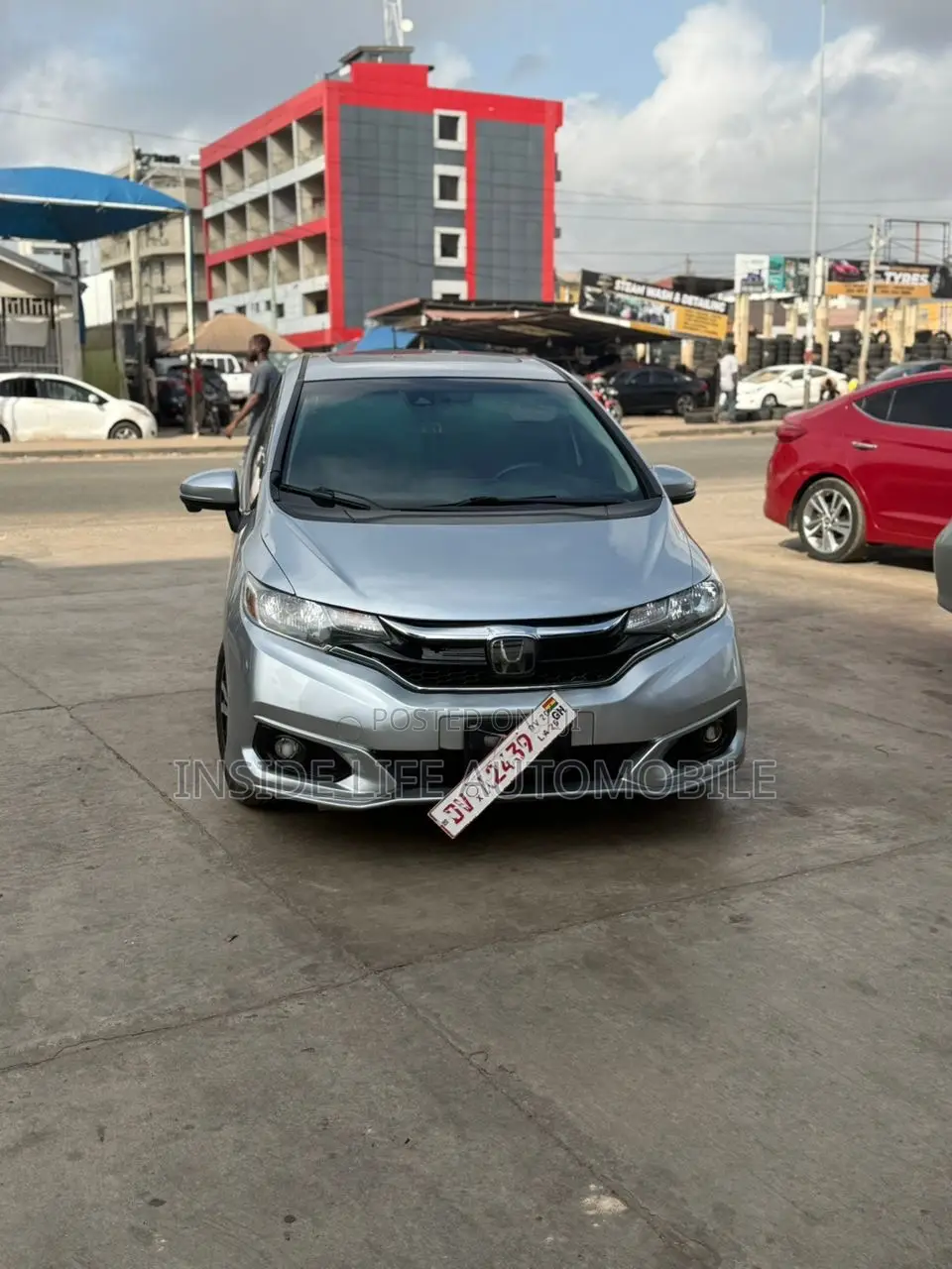 Honda Fit 2019 Silver