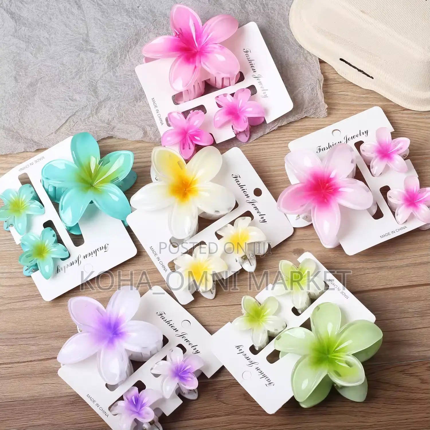3pcs Claw Clips Set