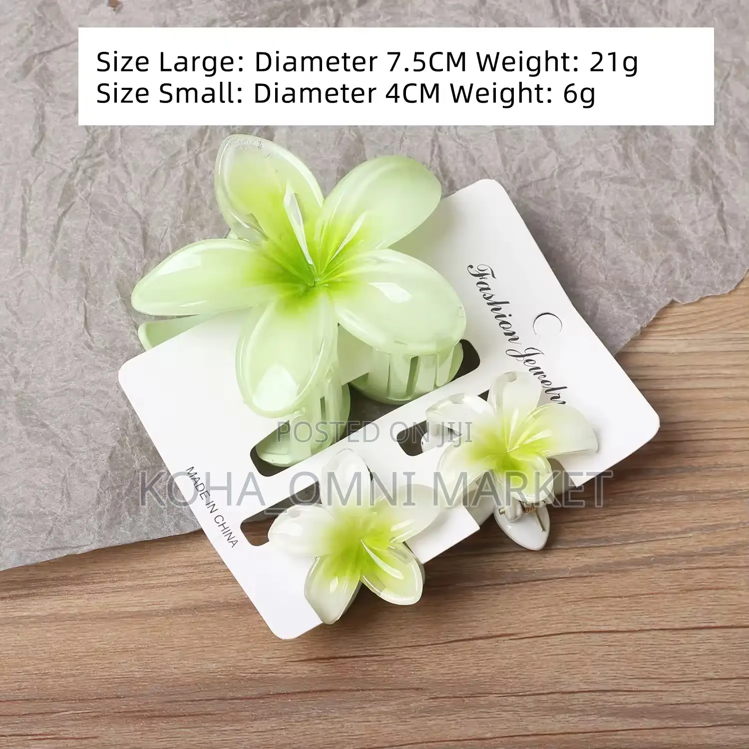 3pcs Claw Clips Set