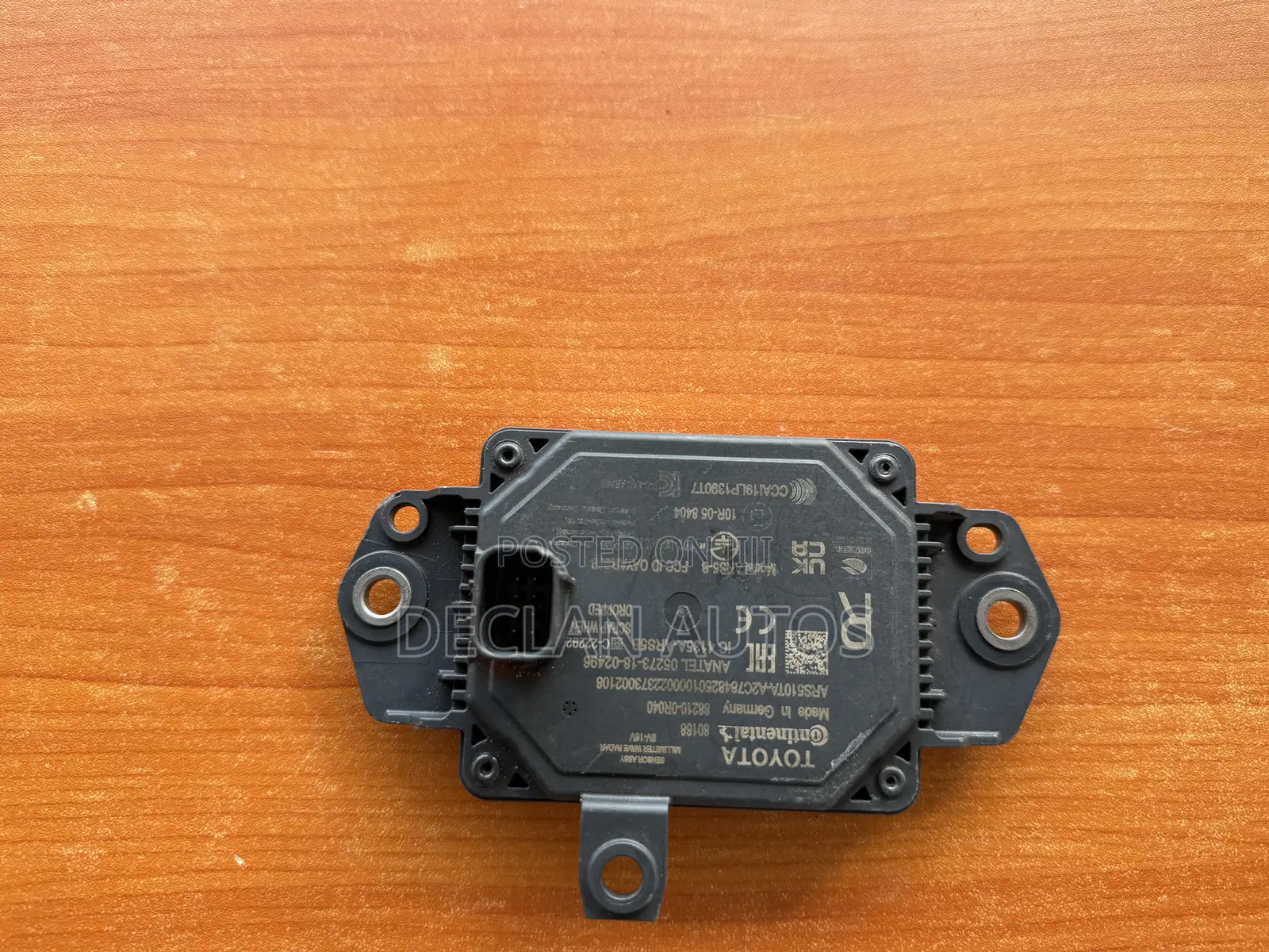 2023-2024 Toyota Rav4 Front Cruise Control Distance Radar Sensor Oem