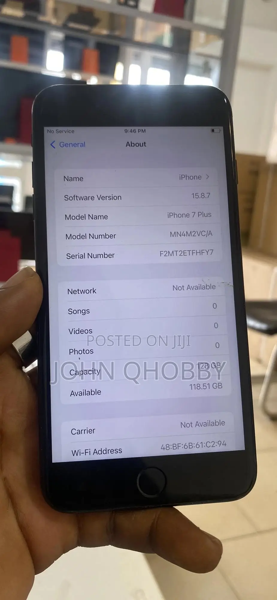 Apple iPhone 7 Plus 128 GB Black