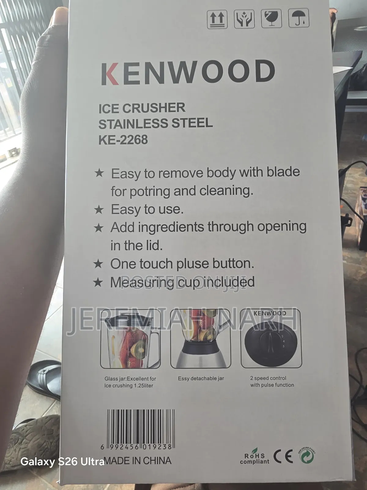 1.5l Keenwood Blender