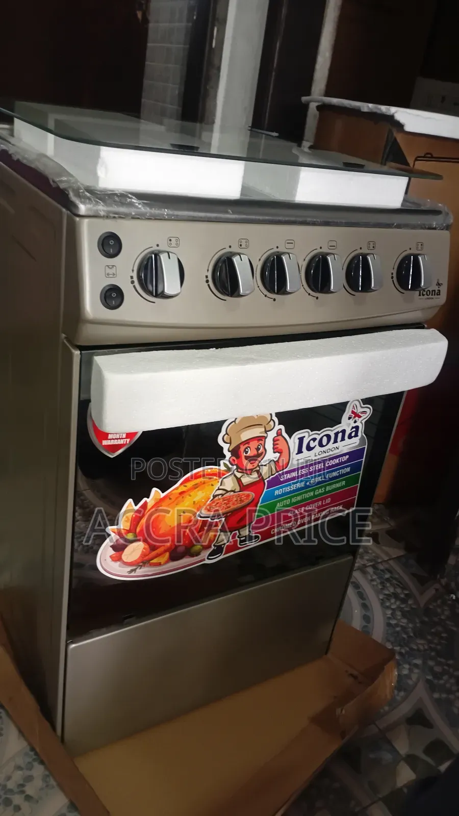 Good Taste Cooking Gas Burners Icona 50/50 Gas Burner