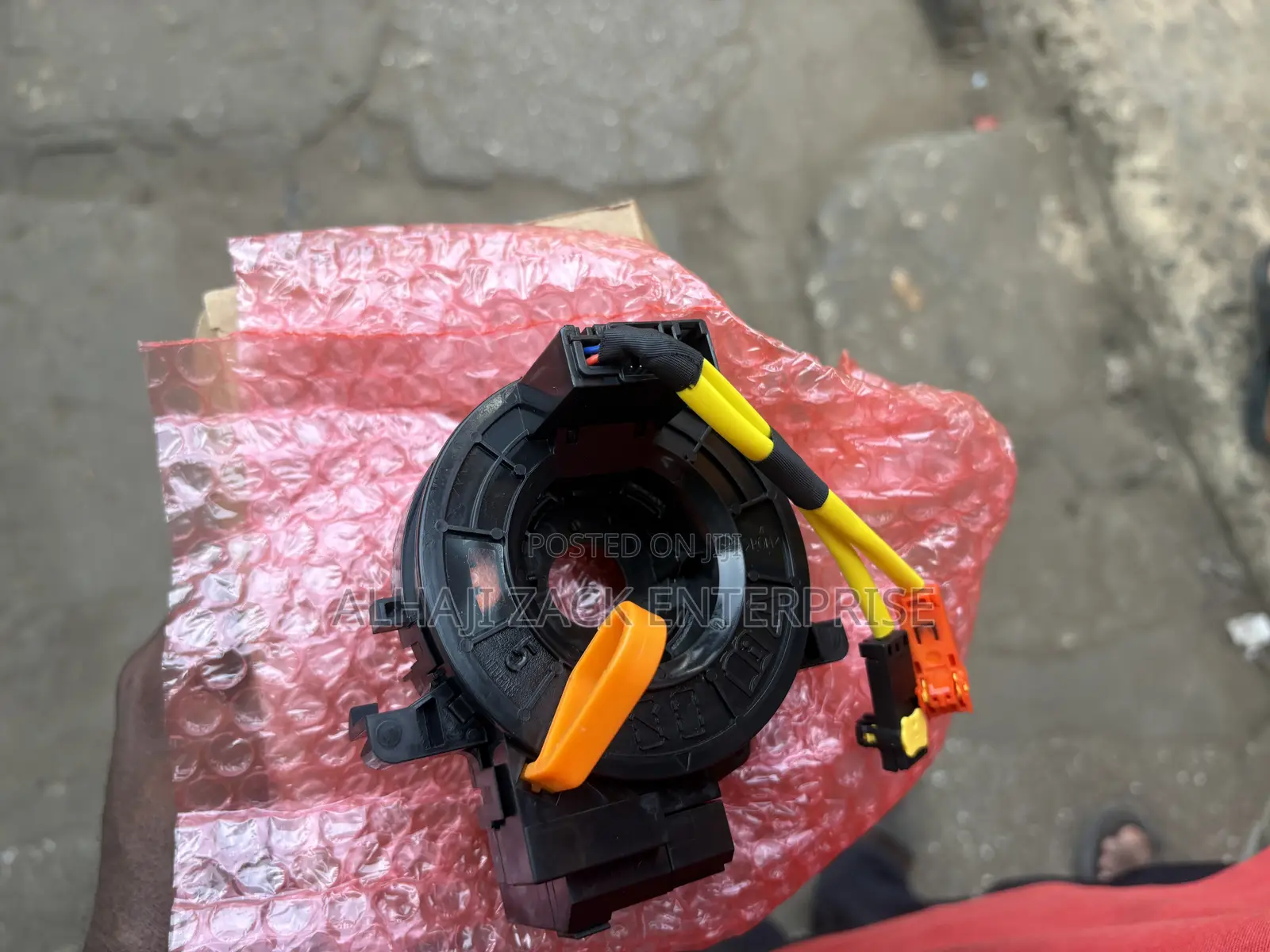 Toyota Vitz Horn Plate /Spiral Cable