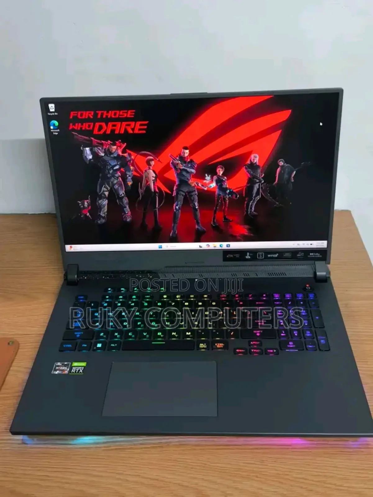 New Laptop Asus ROG Strix G17 16GB AMD Ryzen 7 SSD 512GB