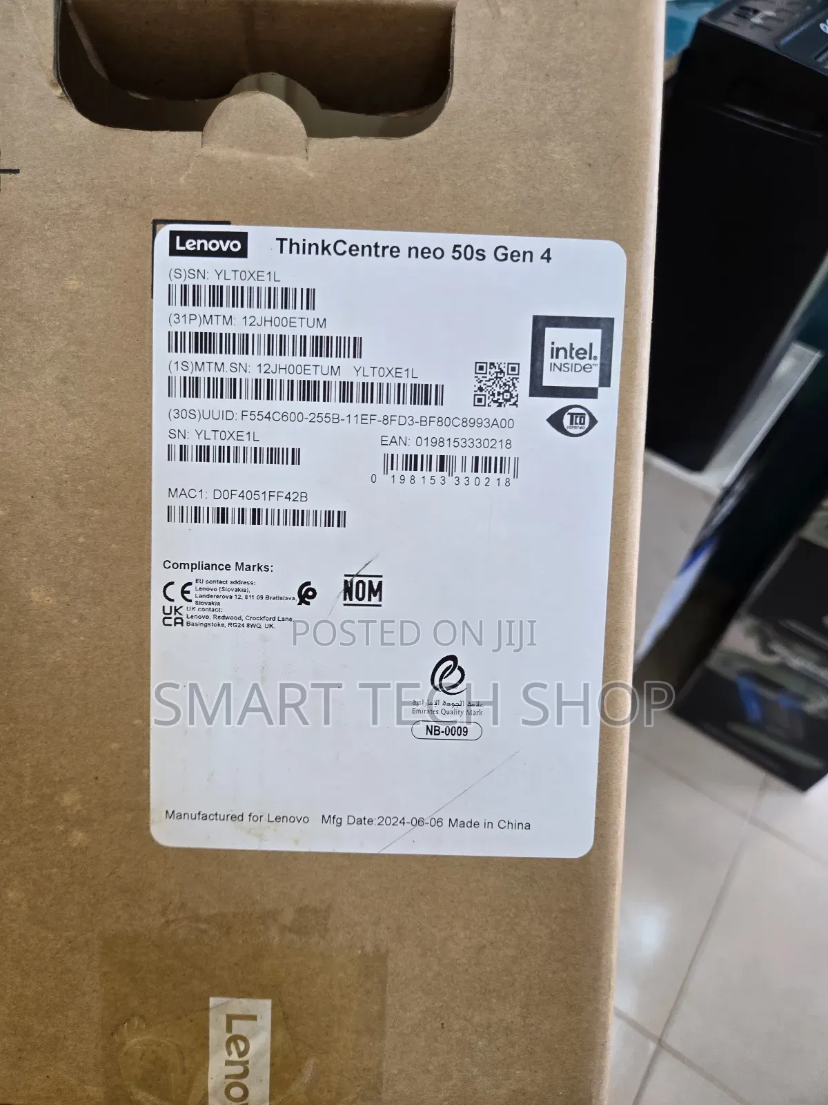 New Desktop Computer Lenovo 8GB Intel Core i3 HDD+SSD 256GB