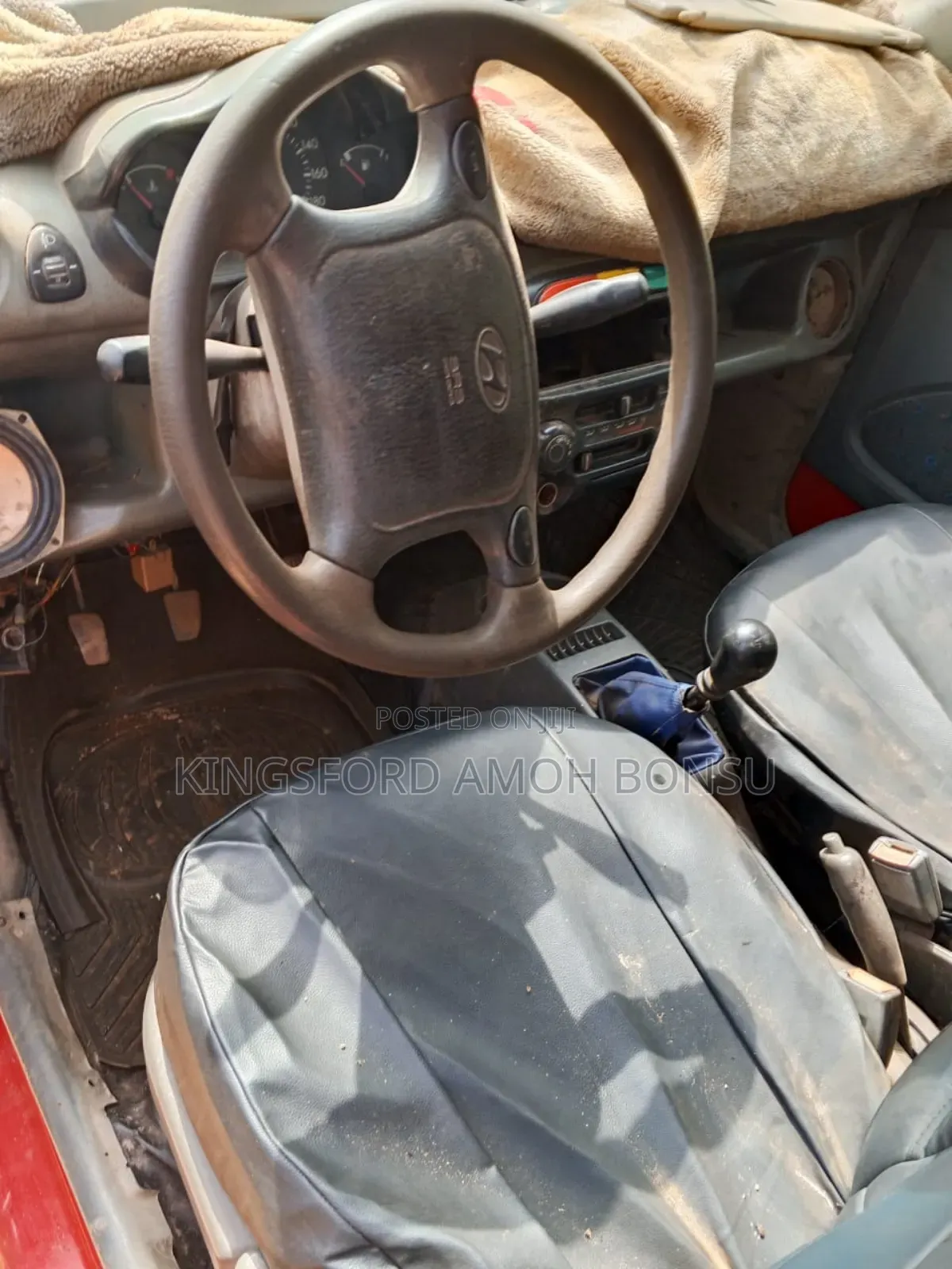 Hyundai Atos 2007 Red