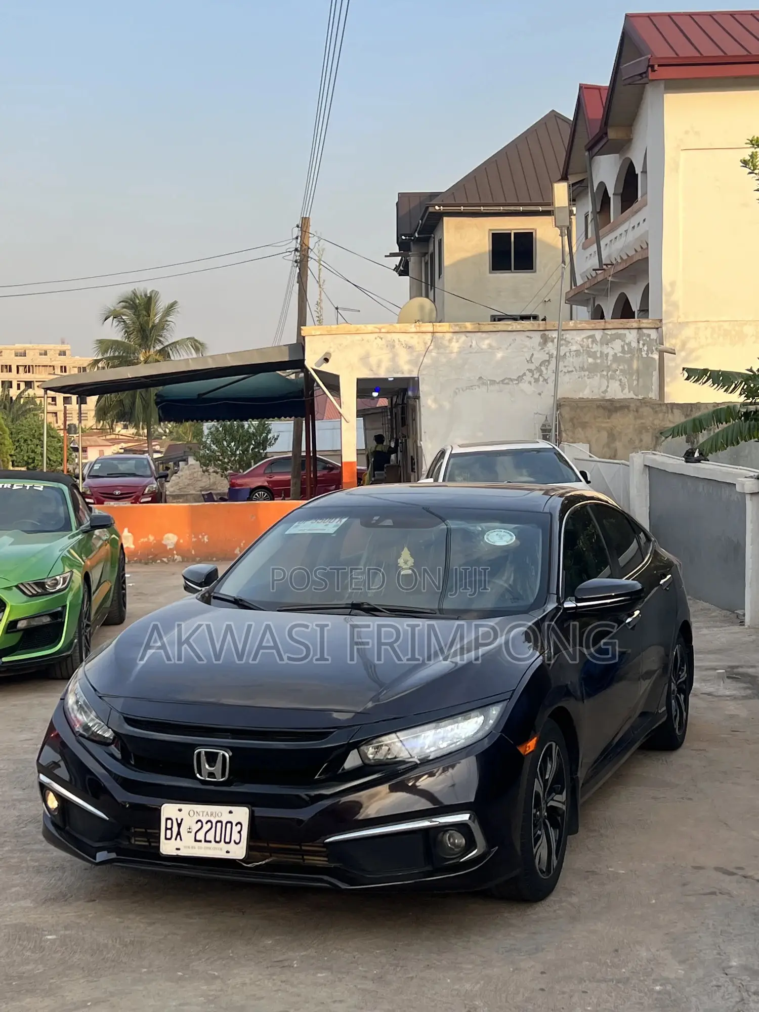 Honda Civic Touring 4dr Sedan (1.5L 4cyl) 2017 Black