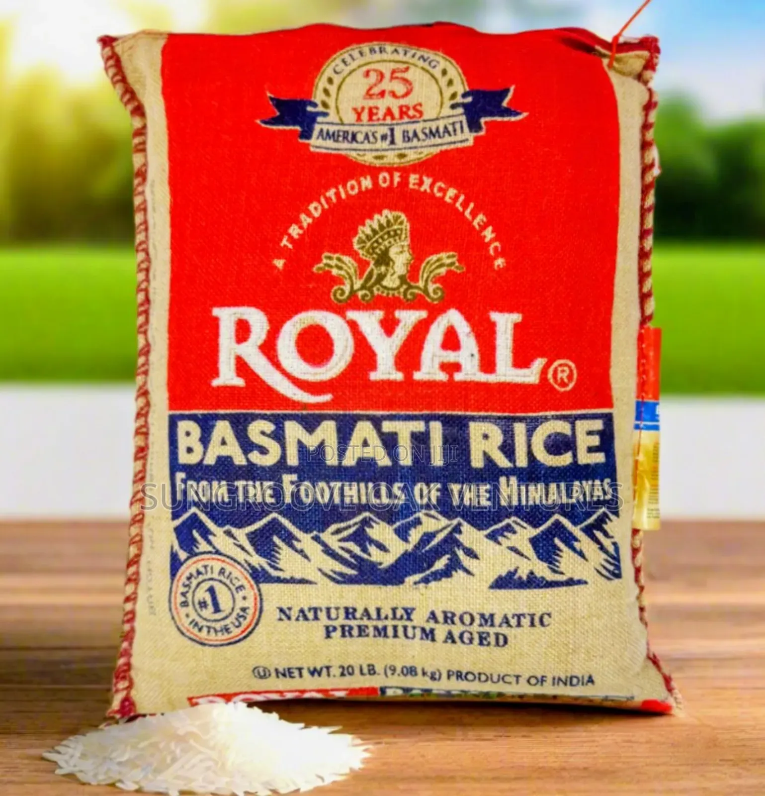 Royal Basmati Rice 20lbs 9.0kg