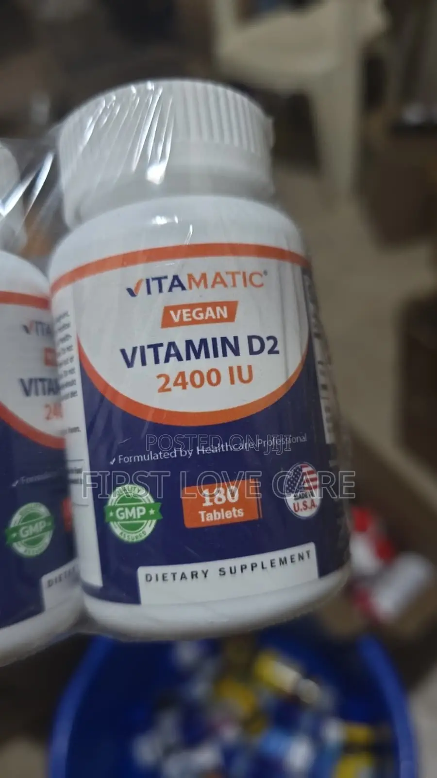Vitamatic Vitamin D2 2400iu (180tablets)