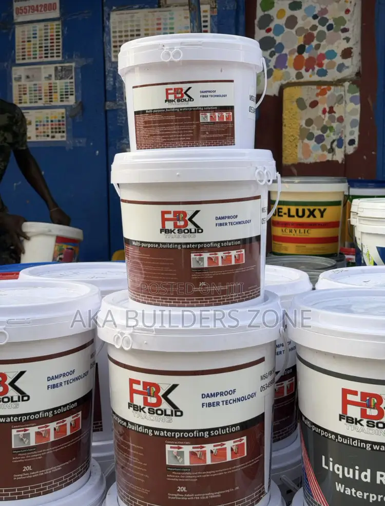 Waterproof Paints 5kg,10kg and 20kg