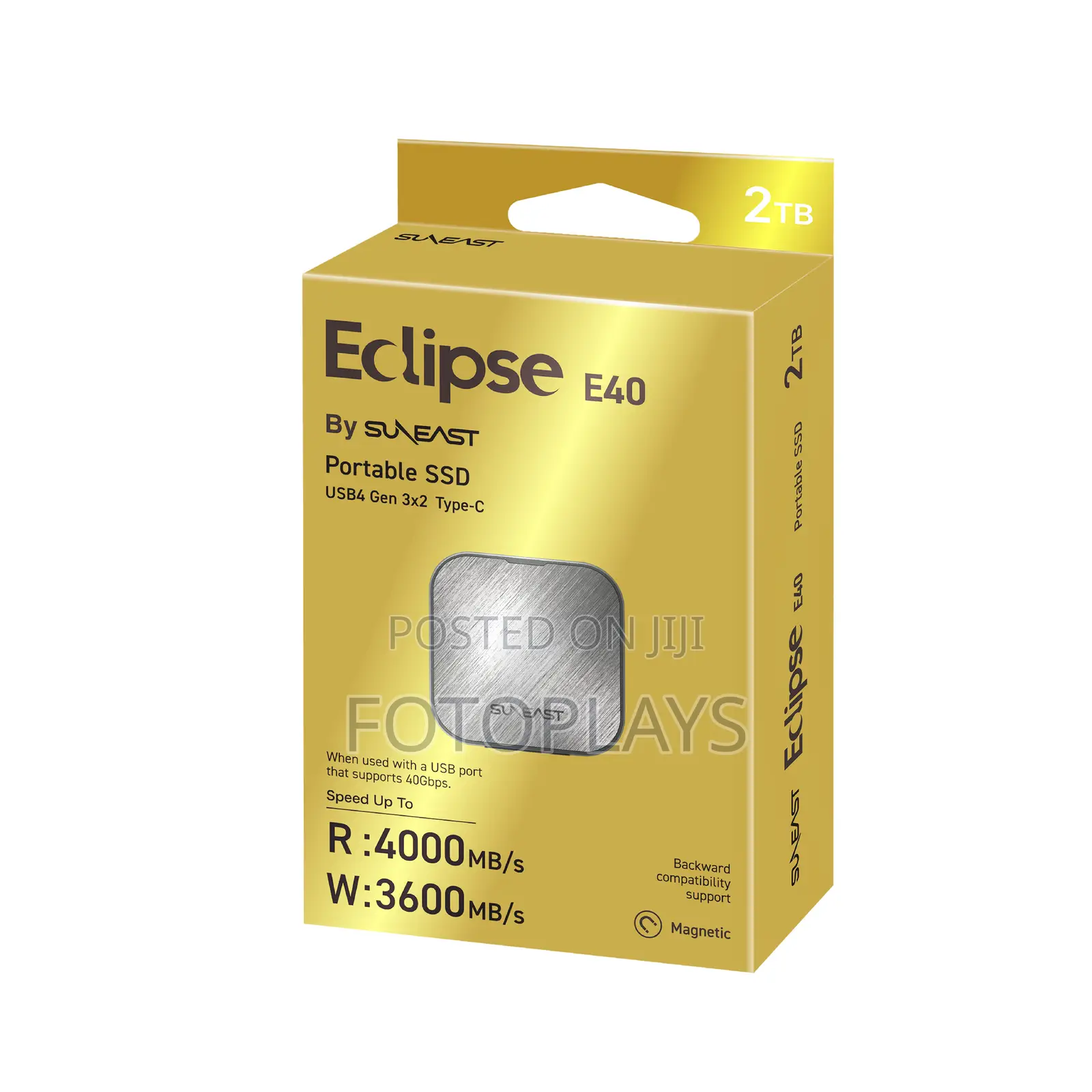 Eclipse E40 1tb and 2tb Magsafe SSD 4000mb/S