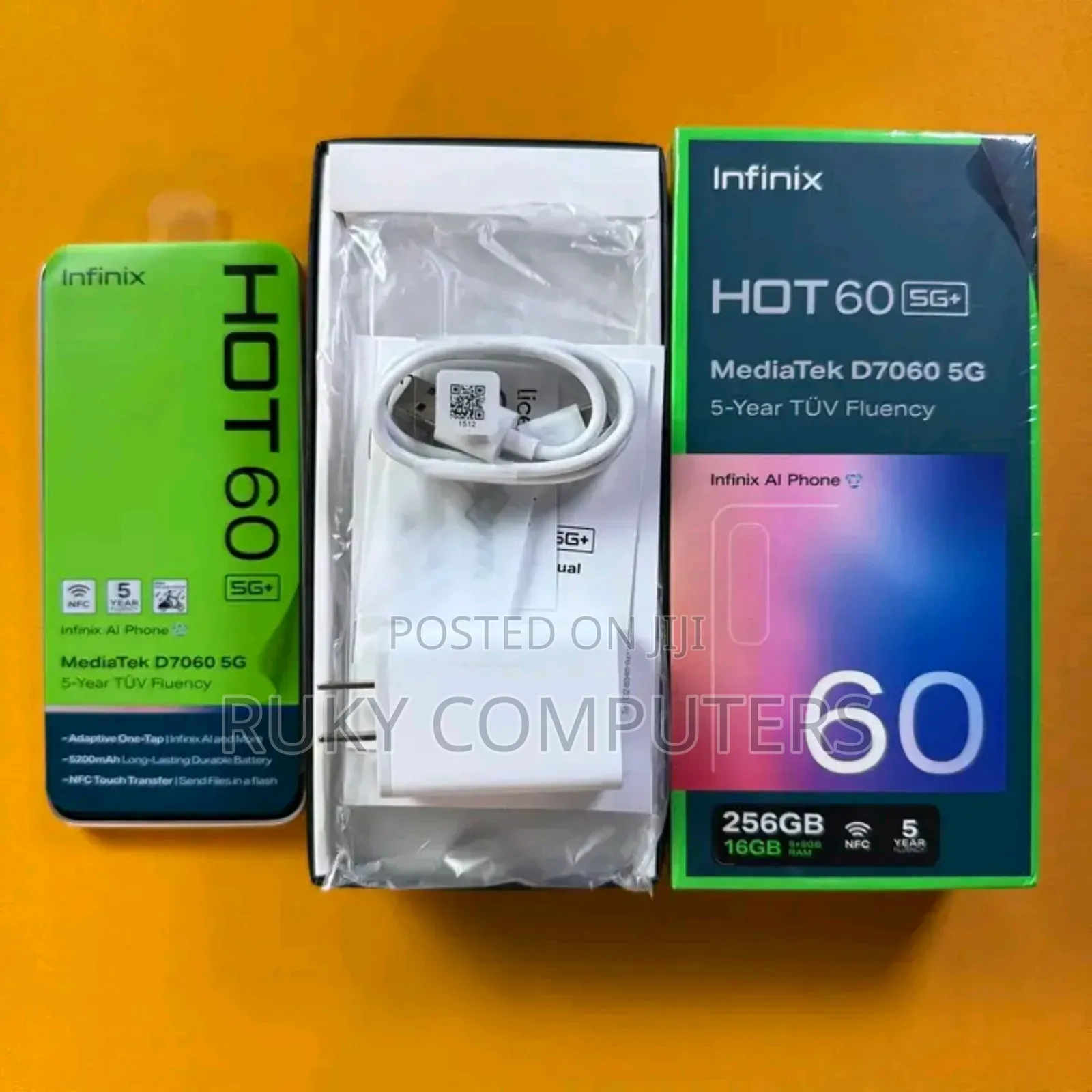 New Infinix Hot 60 Pro+ 128 GB Gray