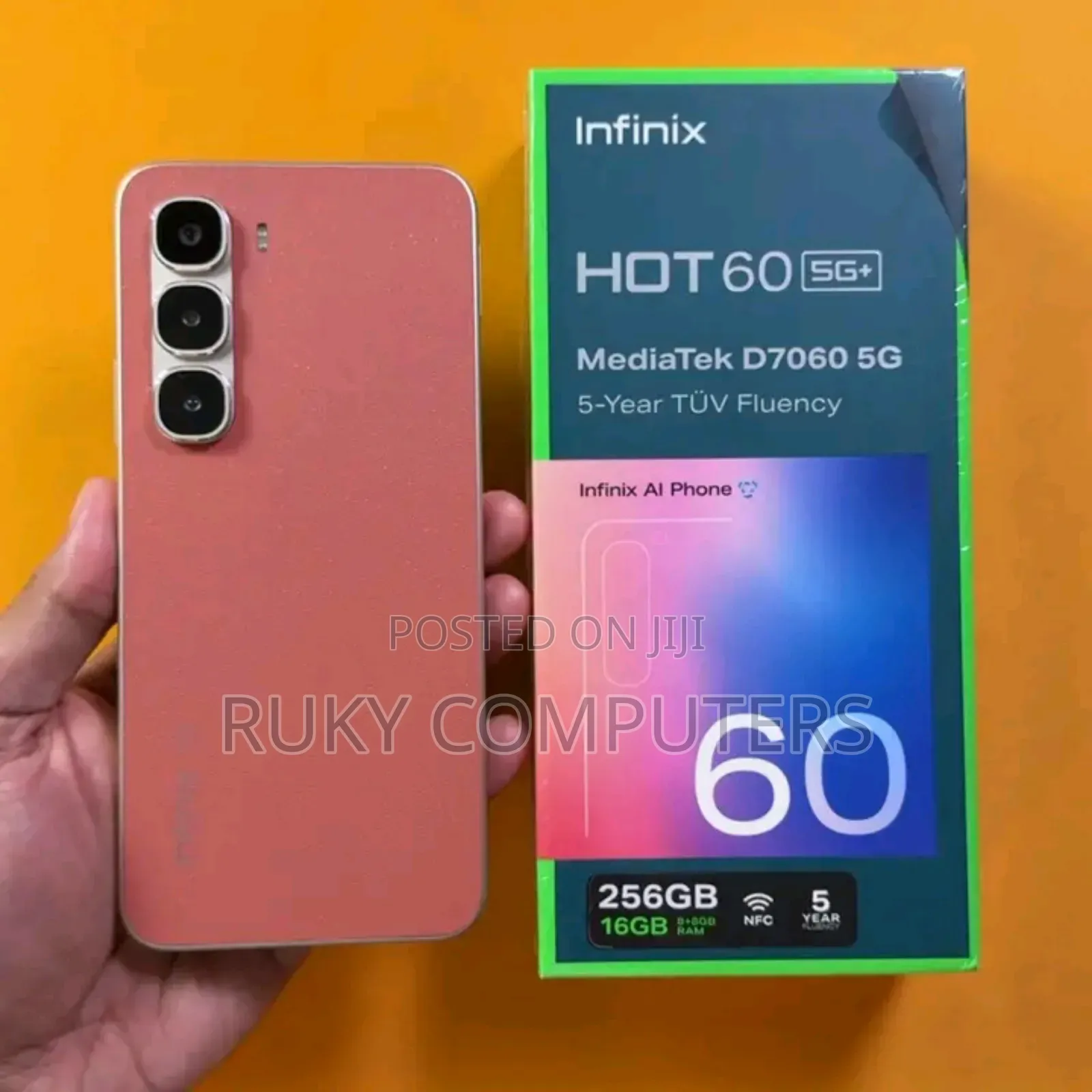 New Infinix Hot 60 Pro+ 128 GB Gray