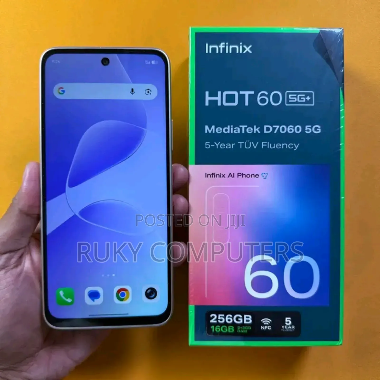 New Infinix Hot 60 Pro+ 128 GB Gray