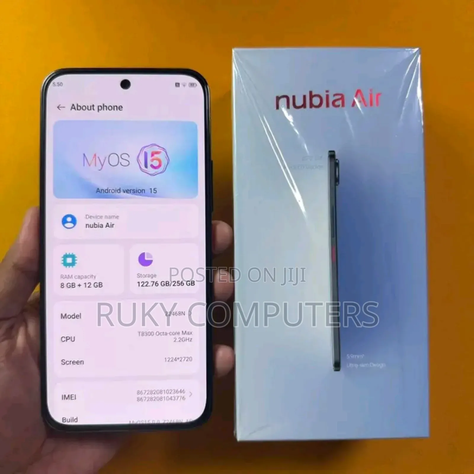 New ZTE Nubia Air 256 GB Gray