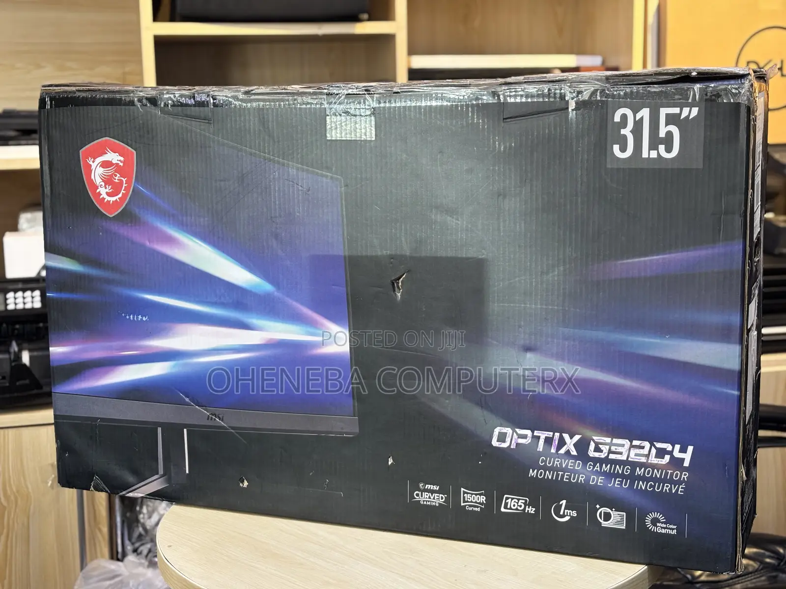 Msi 32” FHD Curved Gaming Monitor 165hz 1ms