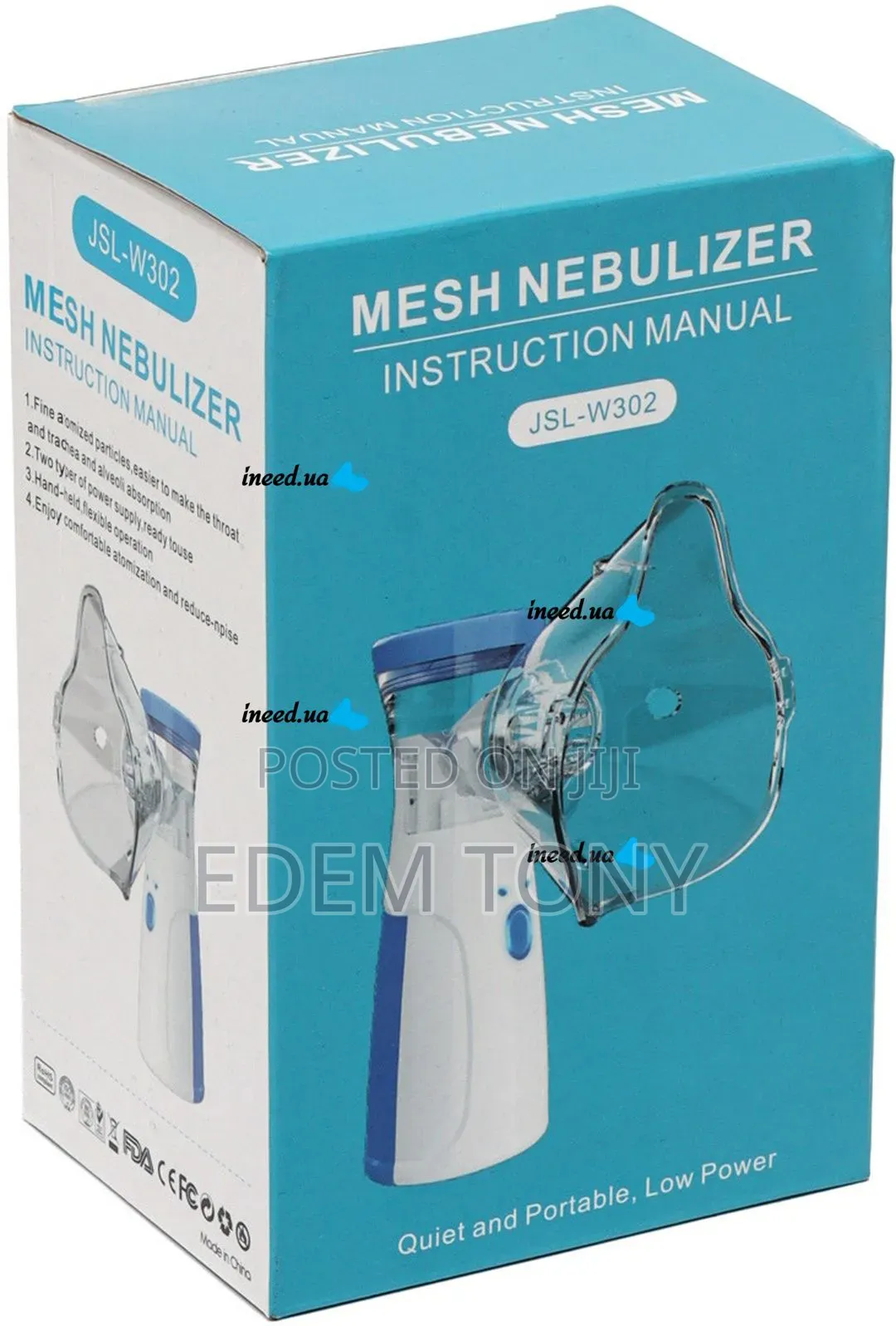 Portable Mesh Nebulizer for Children and Adults