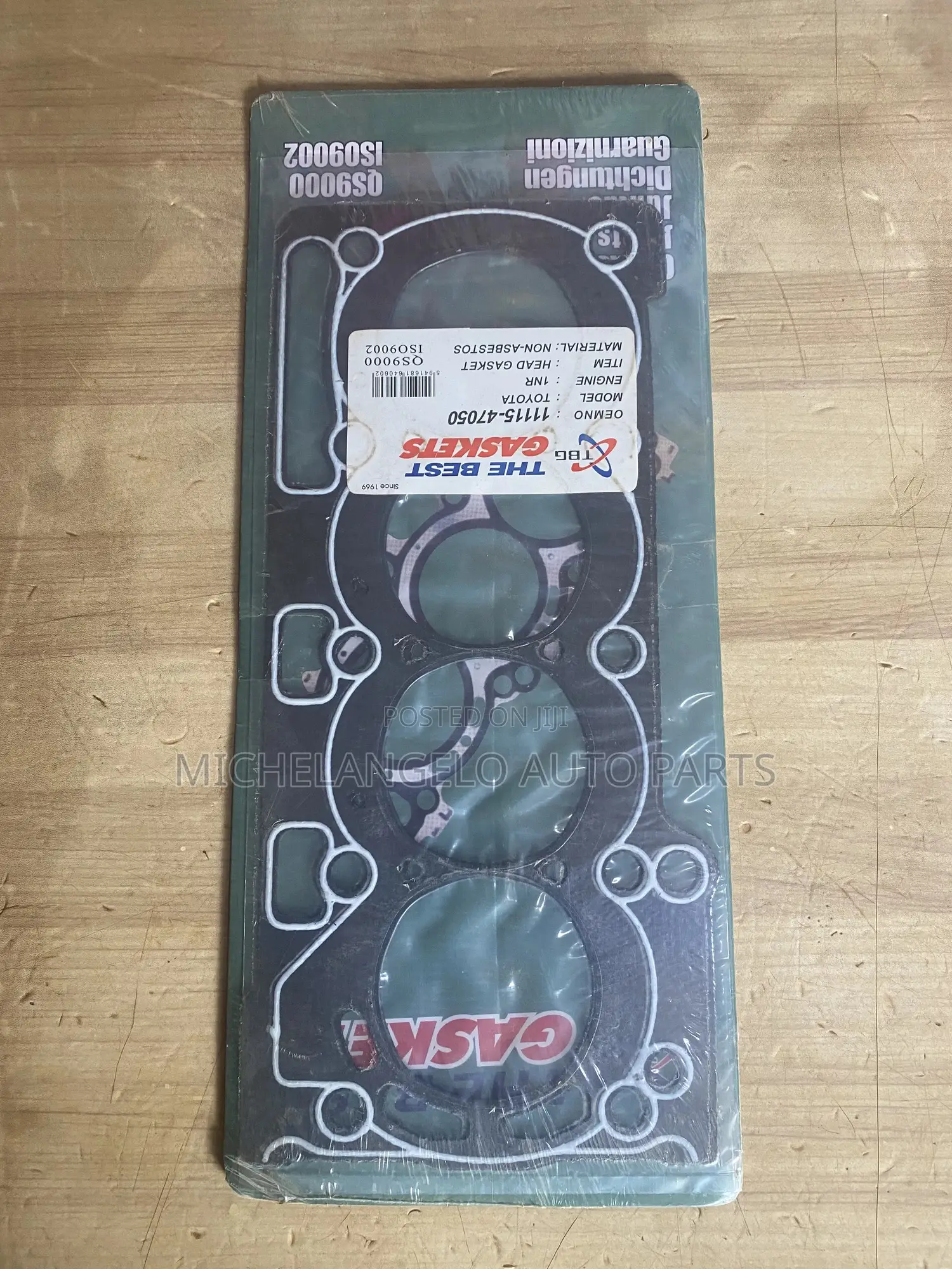 Head Gasket Toyota Yaris 1nr/2nr/3nr