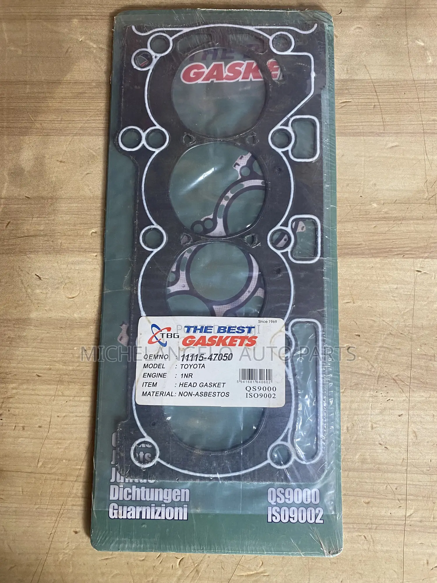 Head Gasket Toyota Yaris 1nr/2nr/3nr