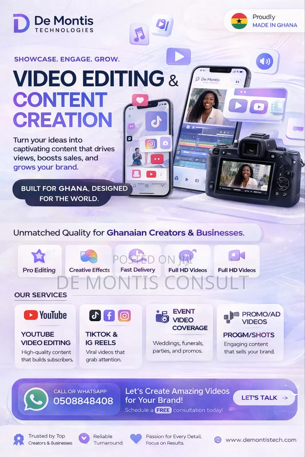 Content Creation Video Editing