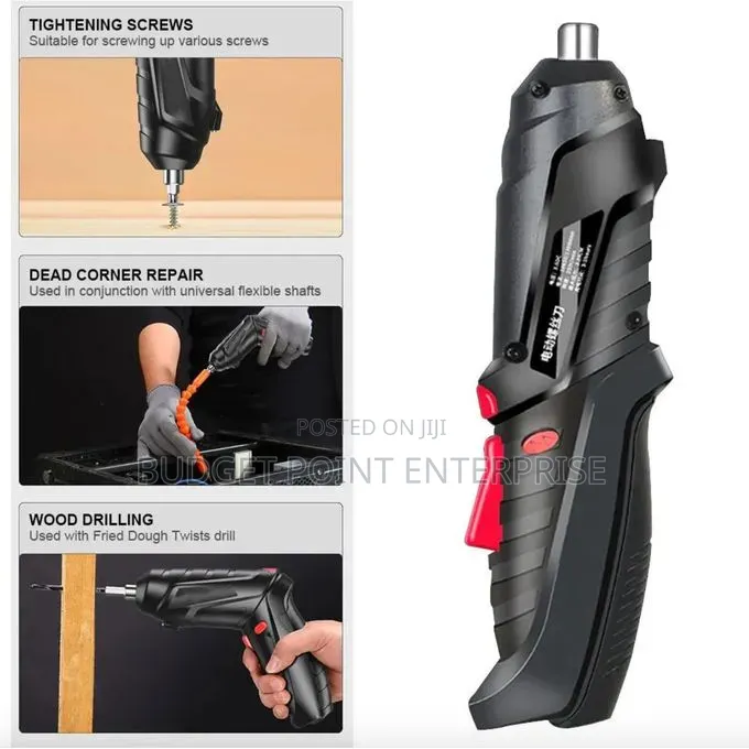 Rechargeable Mini Cordless Screwdriver 15 Set Tool