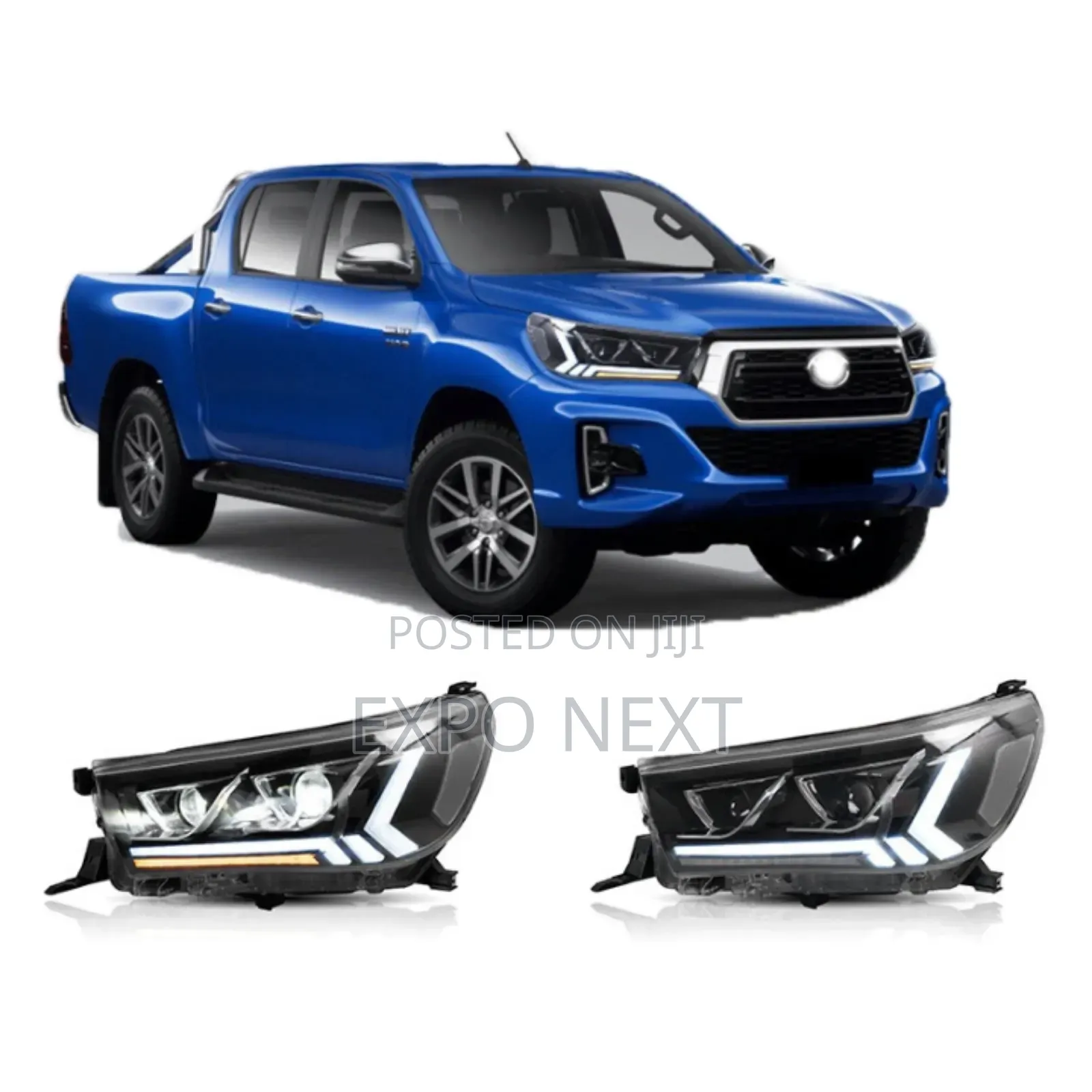 Toyota Hilux Revo 2015-2019 Led Headlight Light