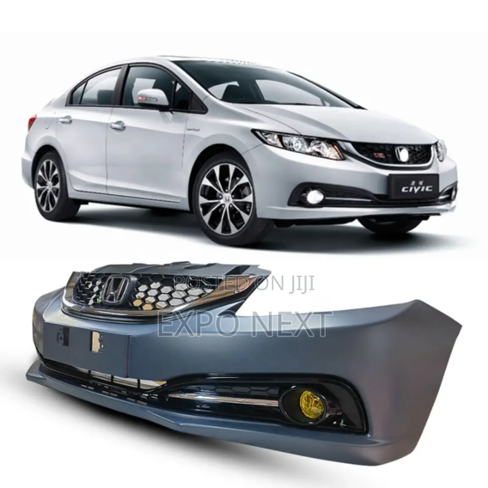 Honda Civic Fb6 2012 Upgrade to 2013-2014 Front Bumper