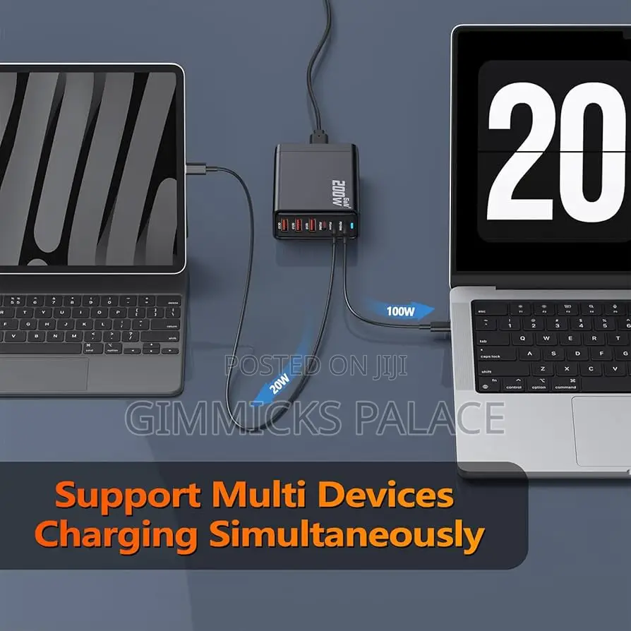 Usb C Charger 200w, Gan 6