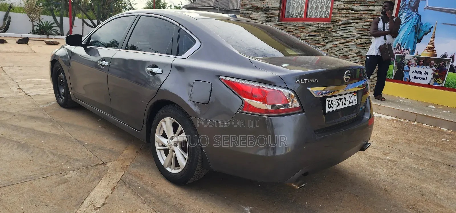 Nissan Altima 2.5 S 4dr Sedan (2.5L 4cyl CVT) 2015 Gray