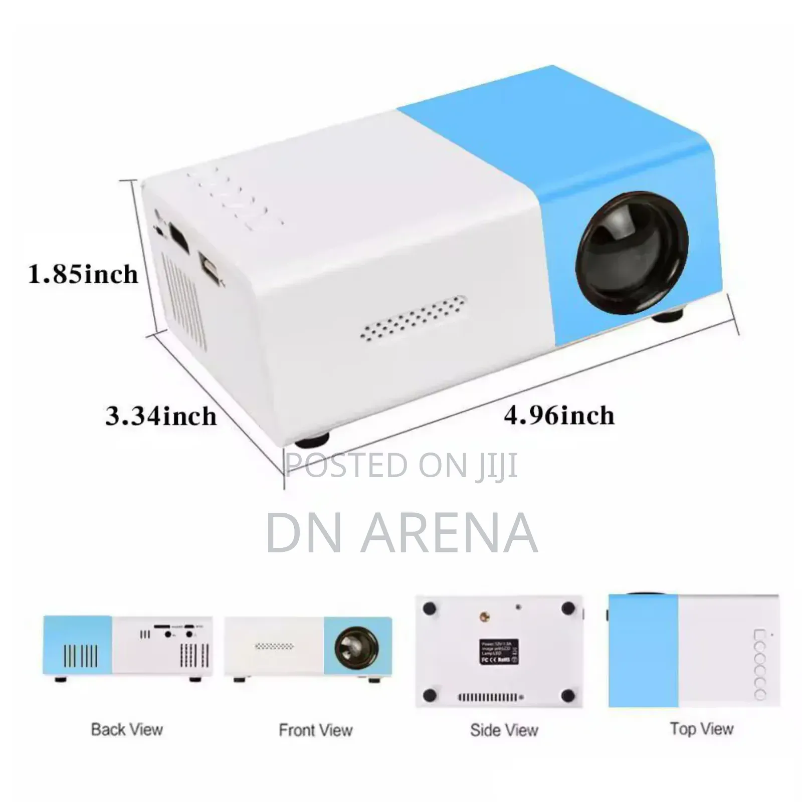 Generic G19 Yg300 Mini Led Projector