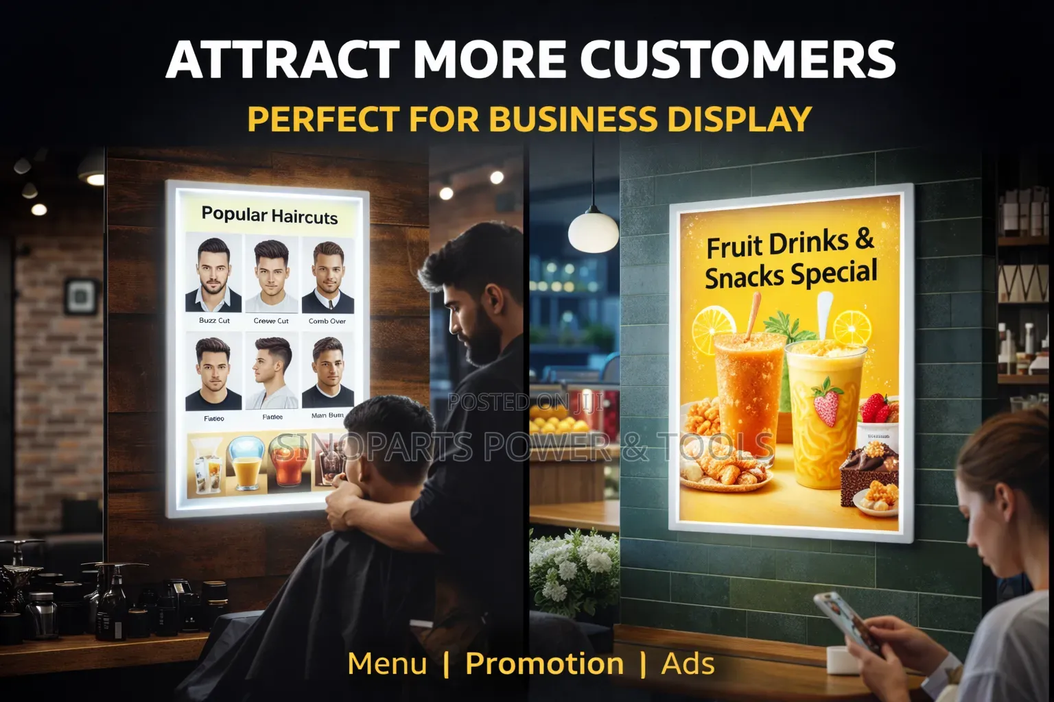 Led Light Box Advertising Display Poster Frame Boost Sales