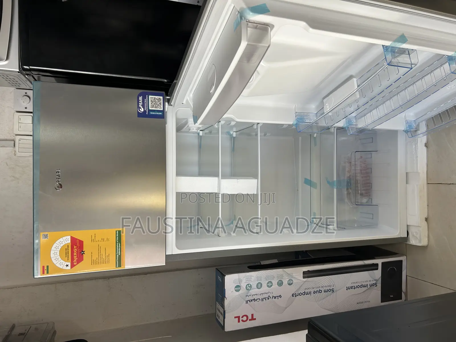 Pearl Fridge 204 L With Water Dispenser
