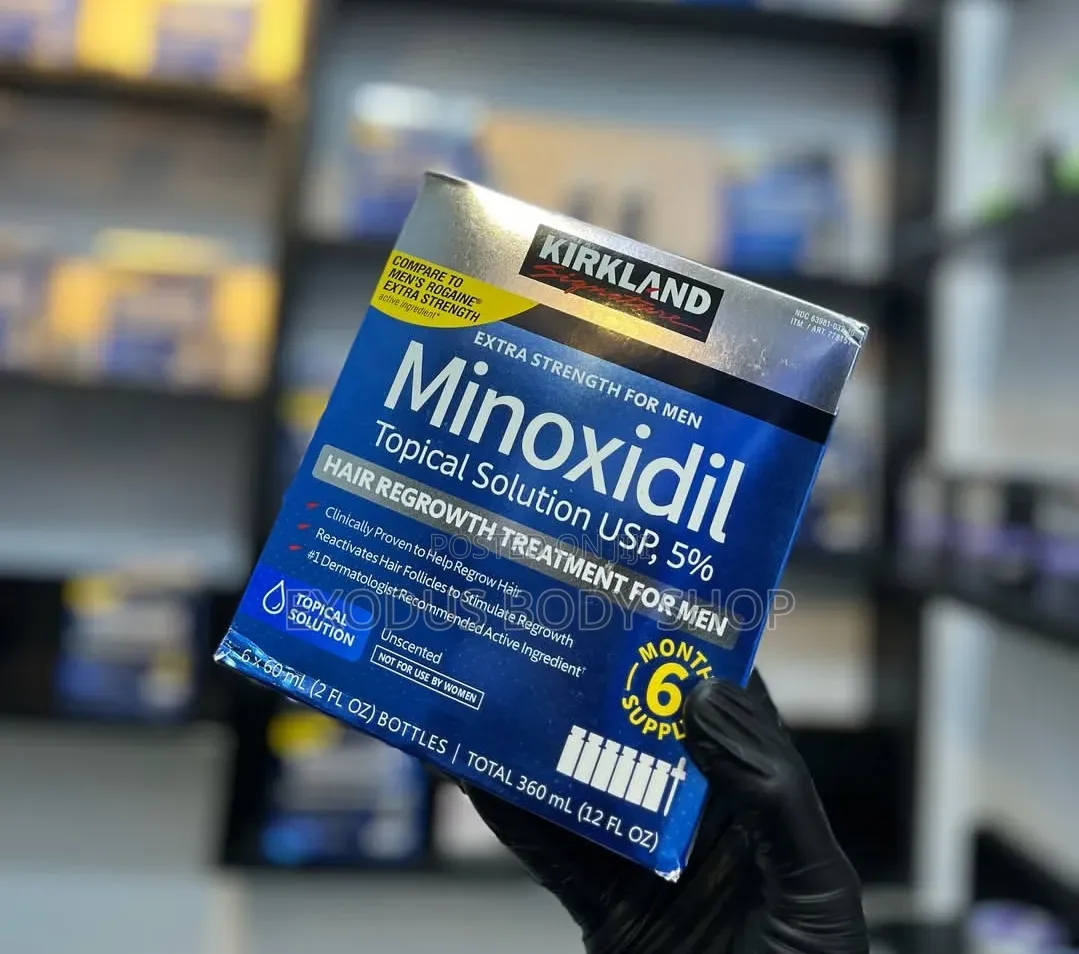 Costco Shipped Kirkland Minoxidil 5% Beard Booster Baldness Solution