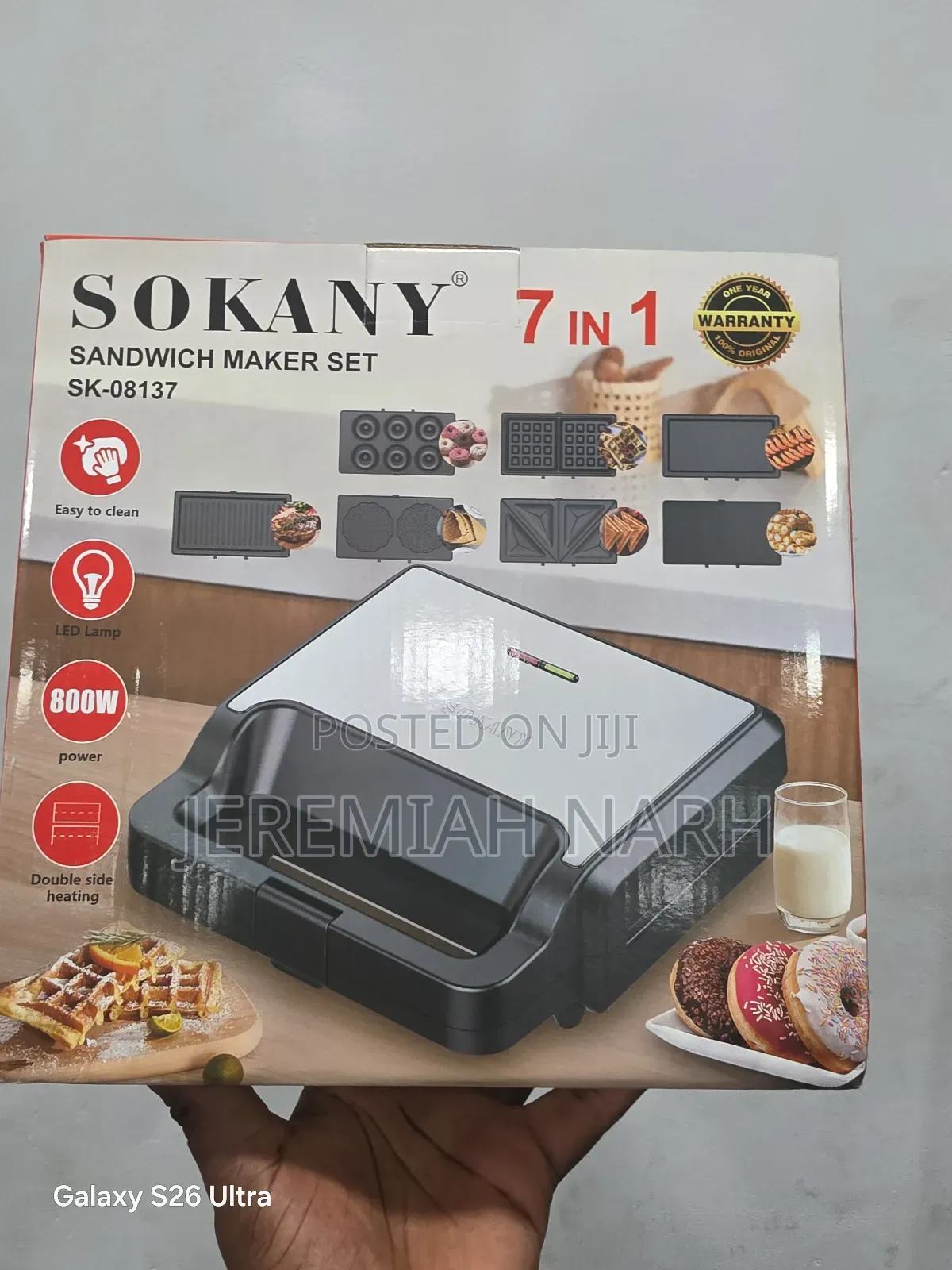 7 in 1 Sokany Sandwich Maker
