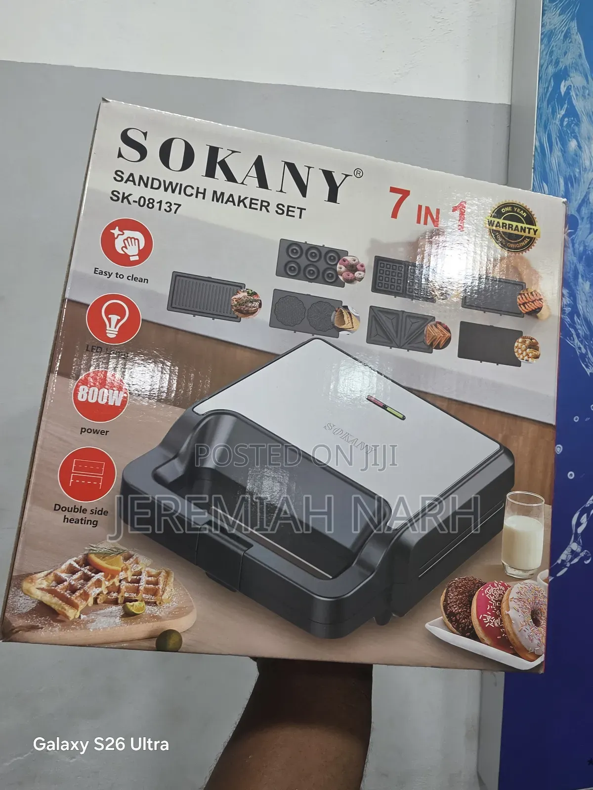 7 in 1 Sokany Sandwich Maker