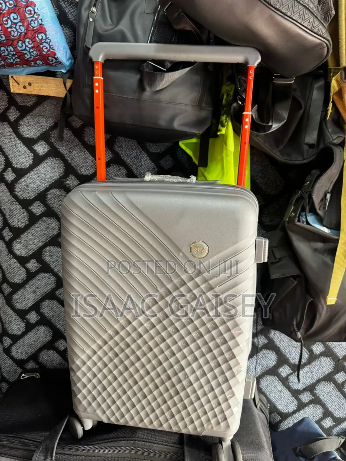 20" Anticrake Travel Hand Luggage With Big Trolling Handle