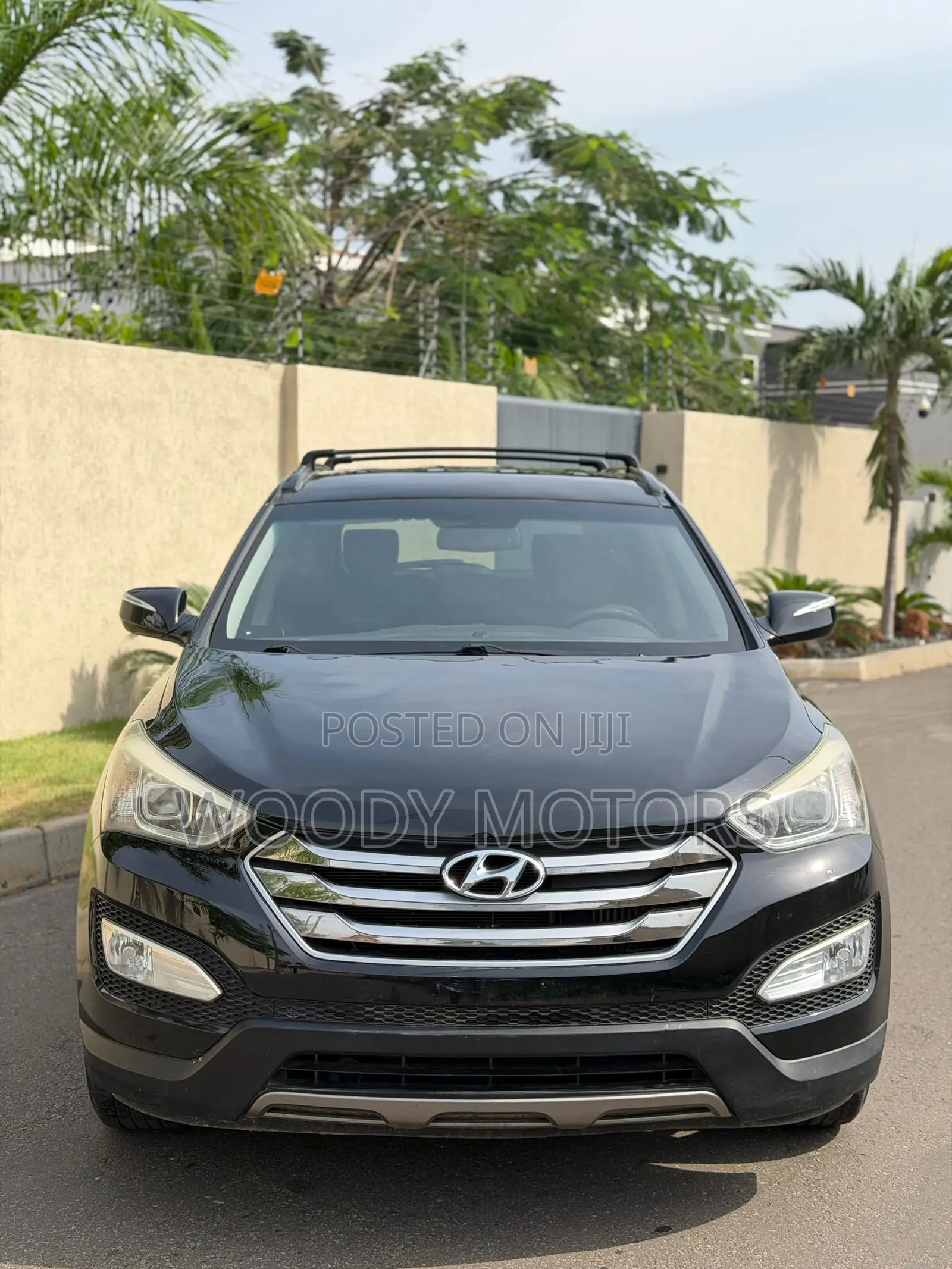 Hyundai Santa Fe SE AWD 2016 Black