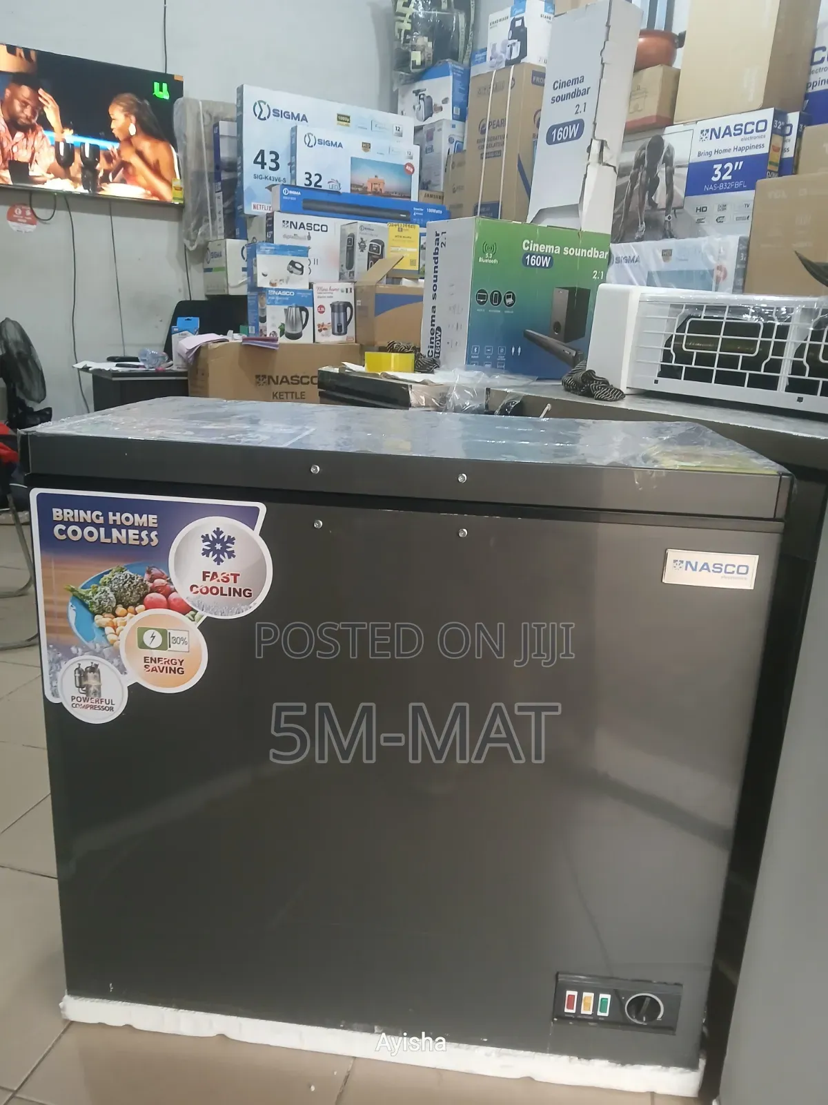 250 LTRS Chest Freezer (Nas-360)