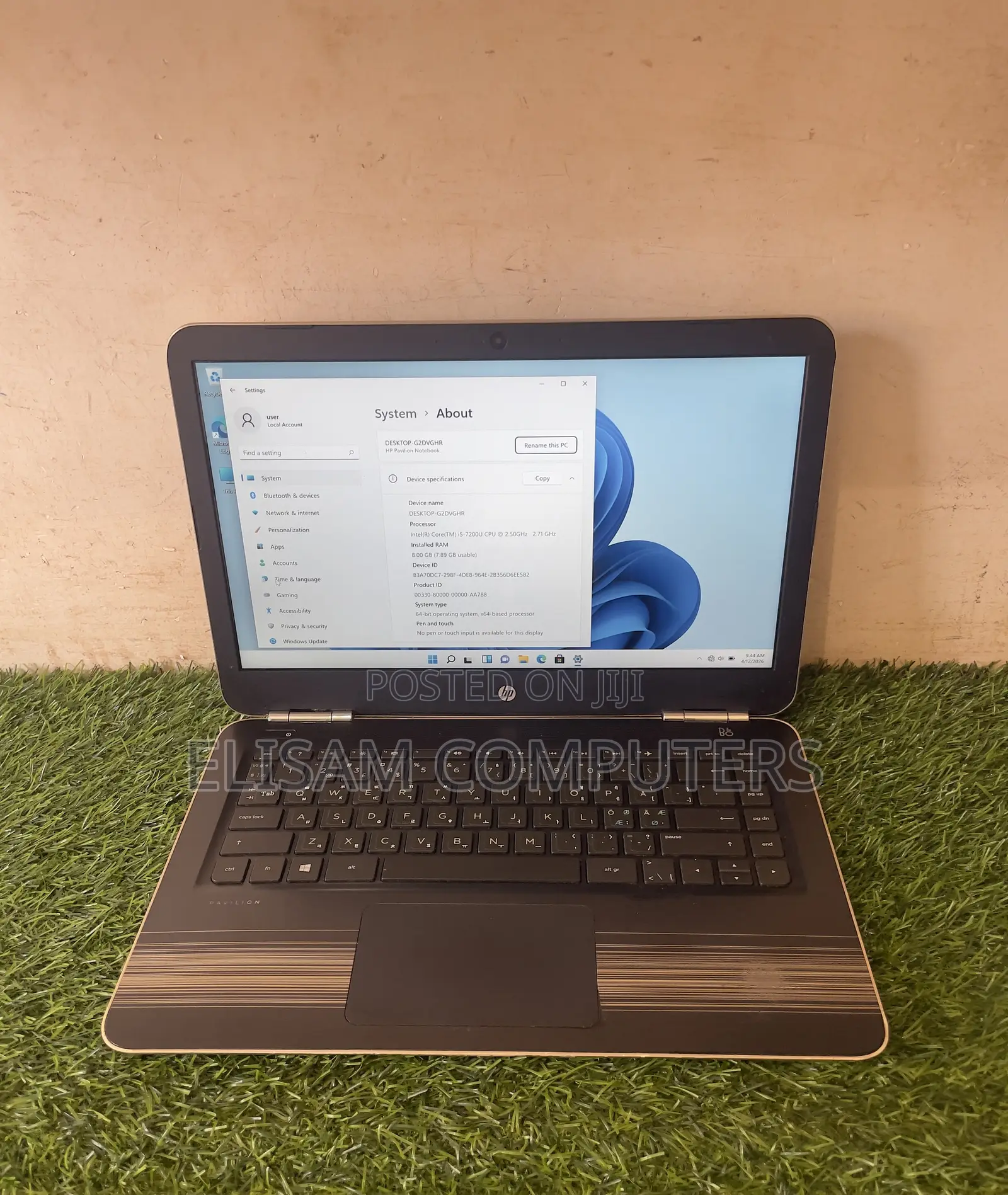 Laptop HP 8GB Intel Core i5 SSD 256GB
