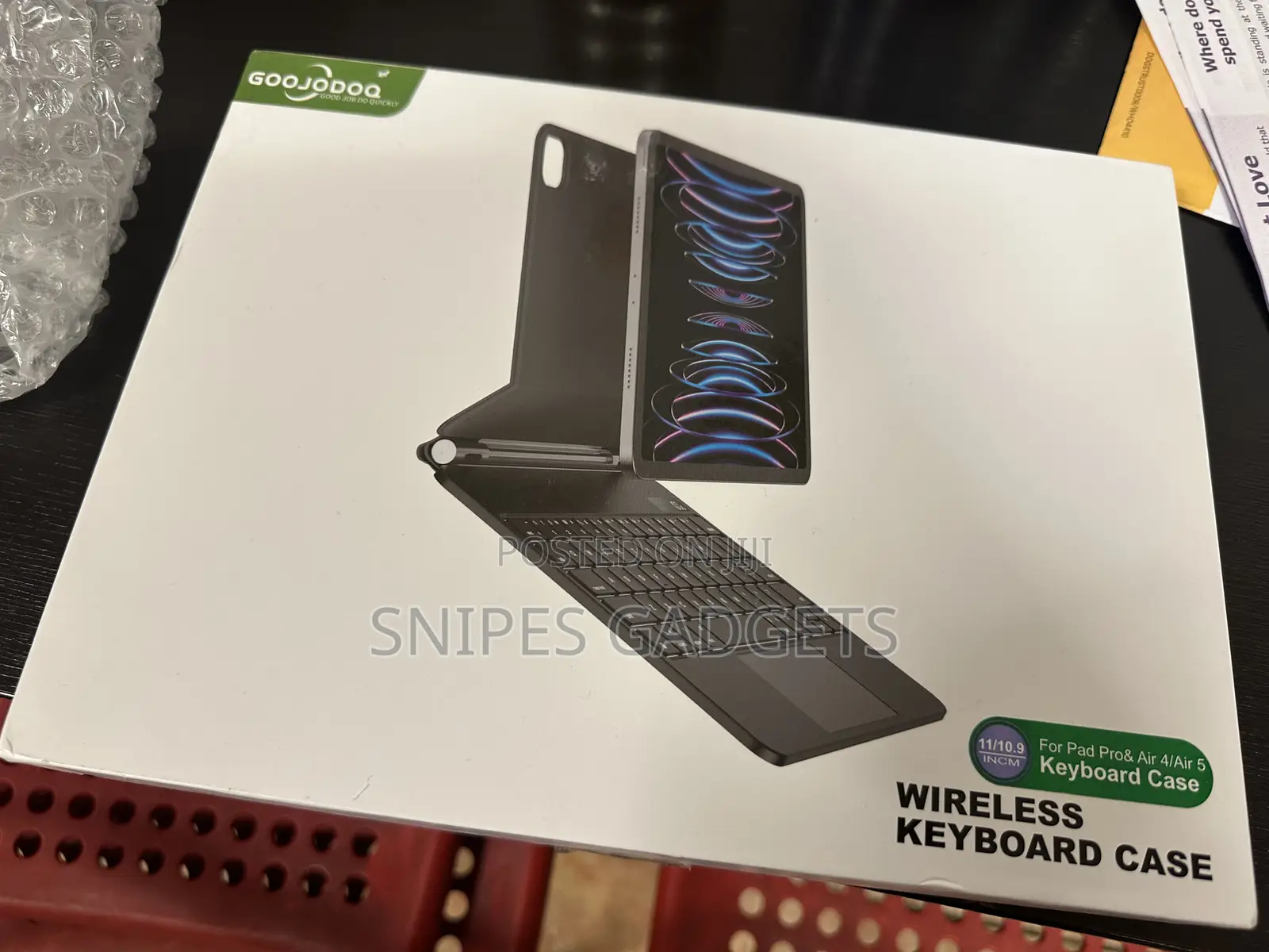 Goojodoq iPad Pro 11inch /iPad Air 5/4 Keyboard Case