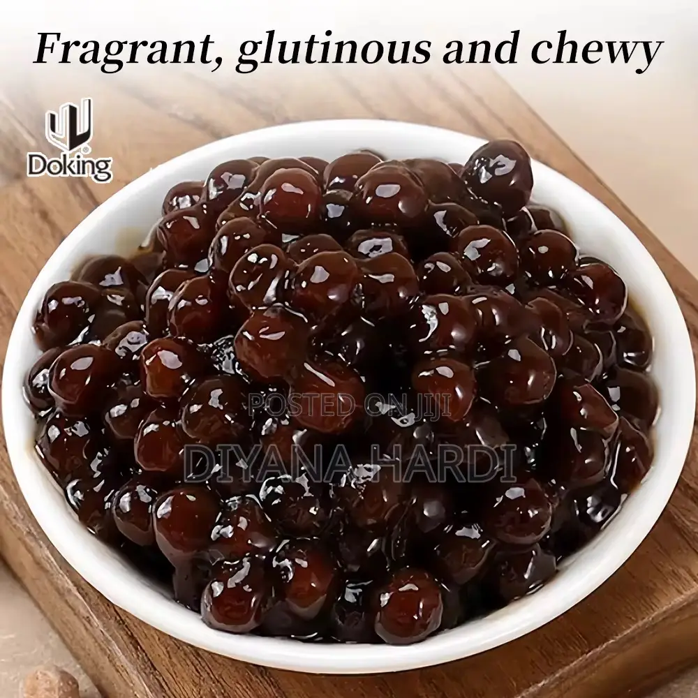 Premium Tapioca Pearls (900g) – Perfect Chewy Texture for Boba