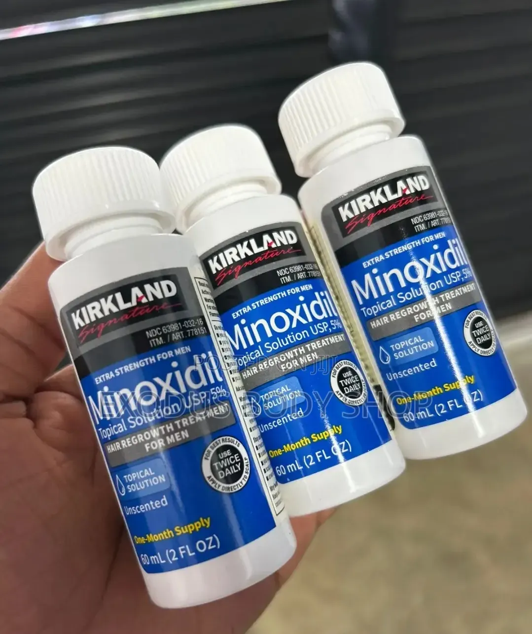 Kirkland Minoxidil Oil for Hair Restoration