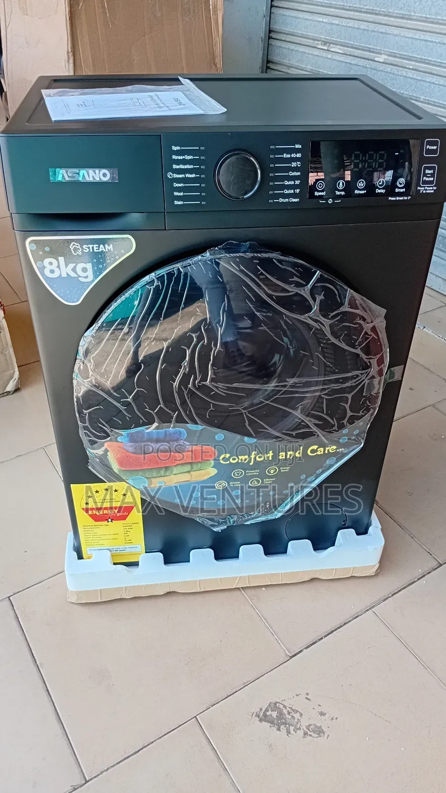 Super Strong Asano 8kg Front Load Washing Machine 8kg