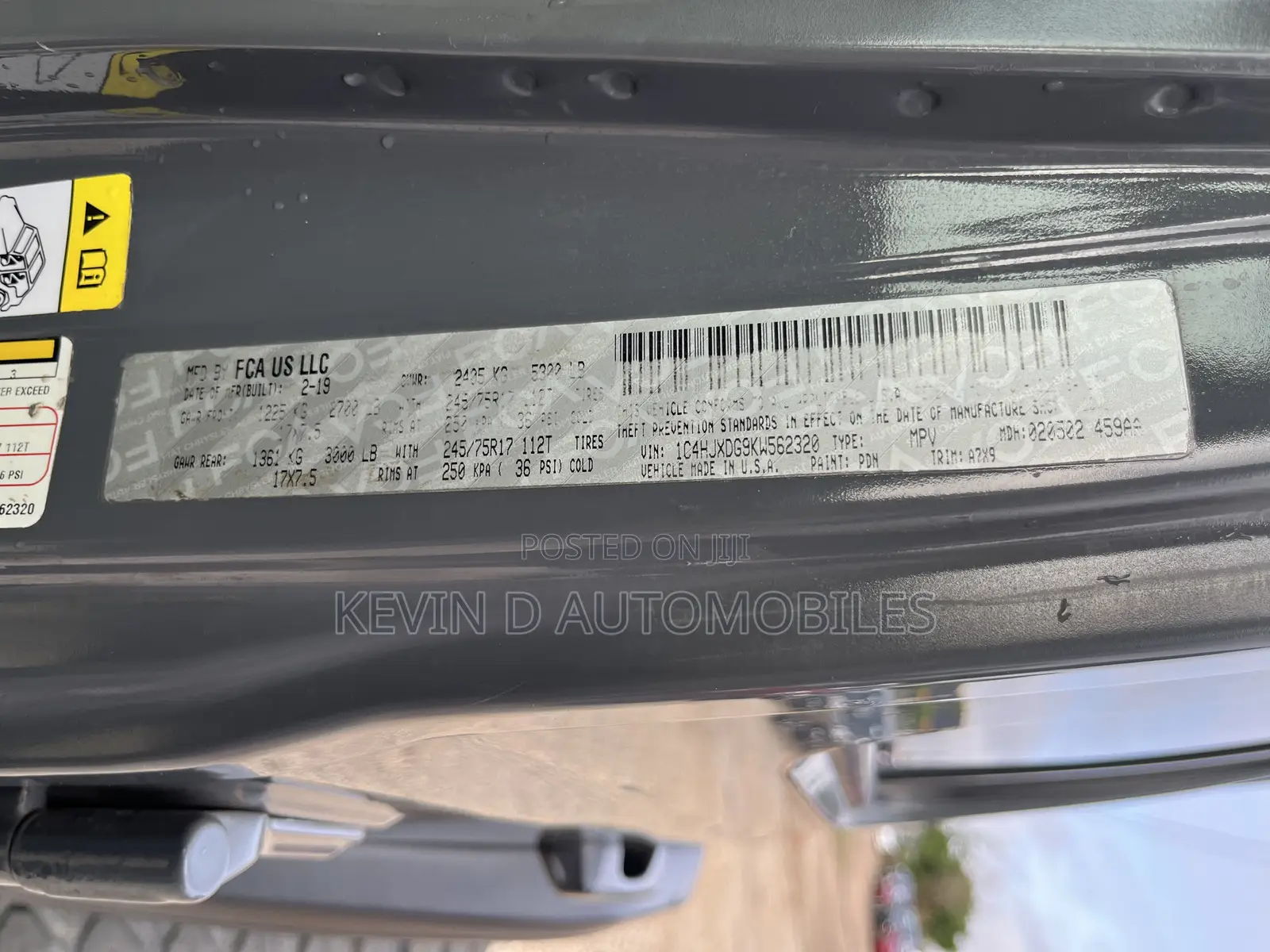 Jeep Wrangler Rubicon 4x4 2019 Black