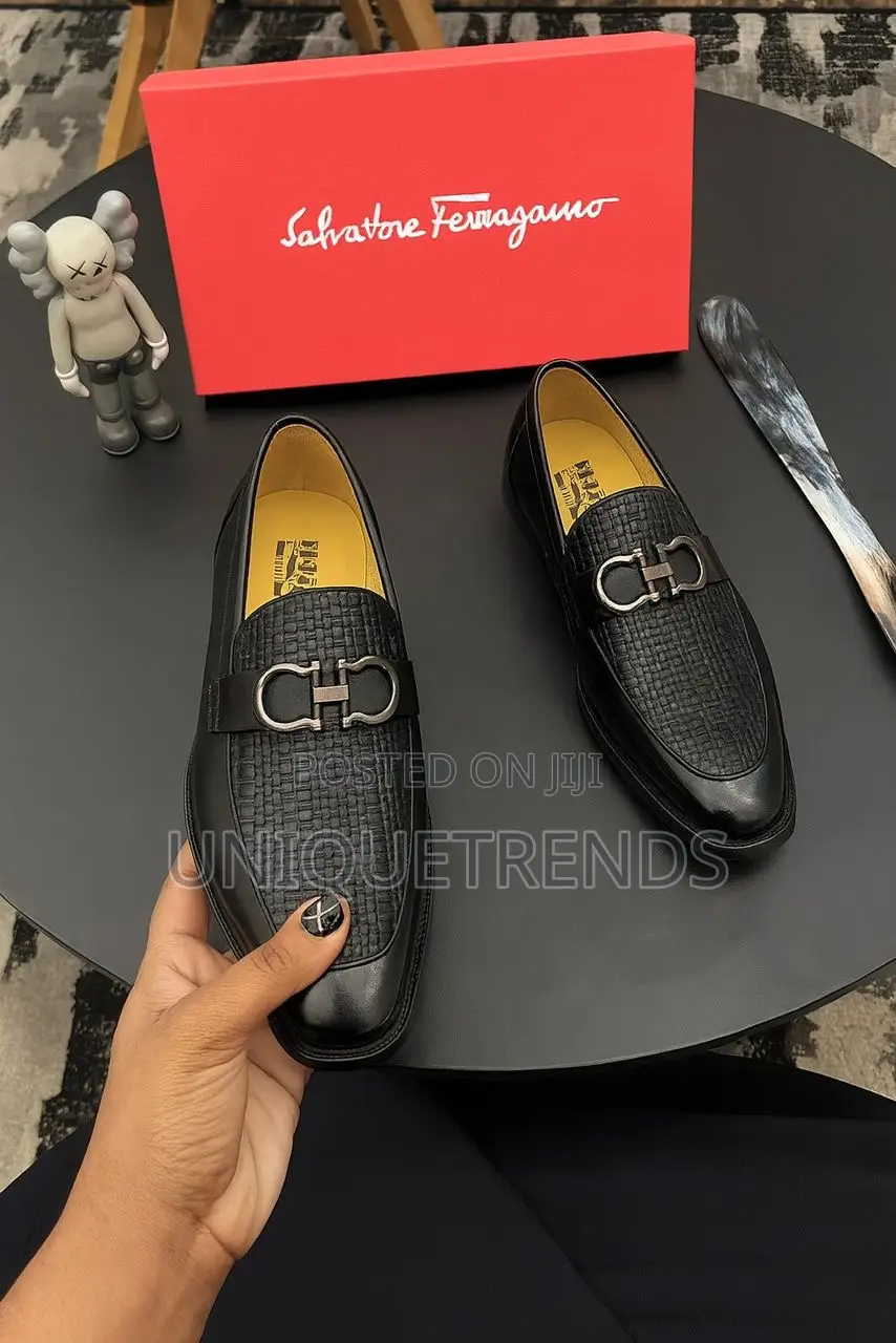 Salvatore Ferragamo Executive Men’S Leather Loafers