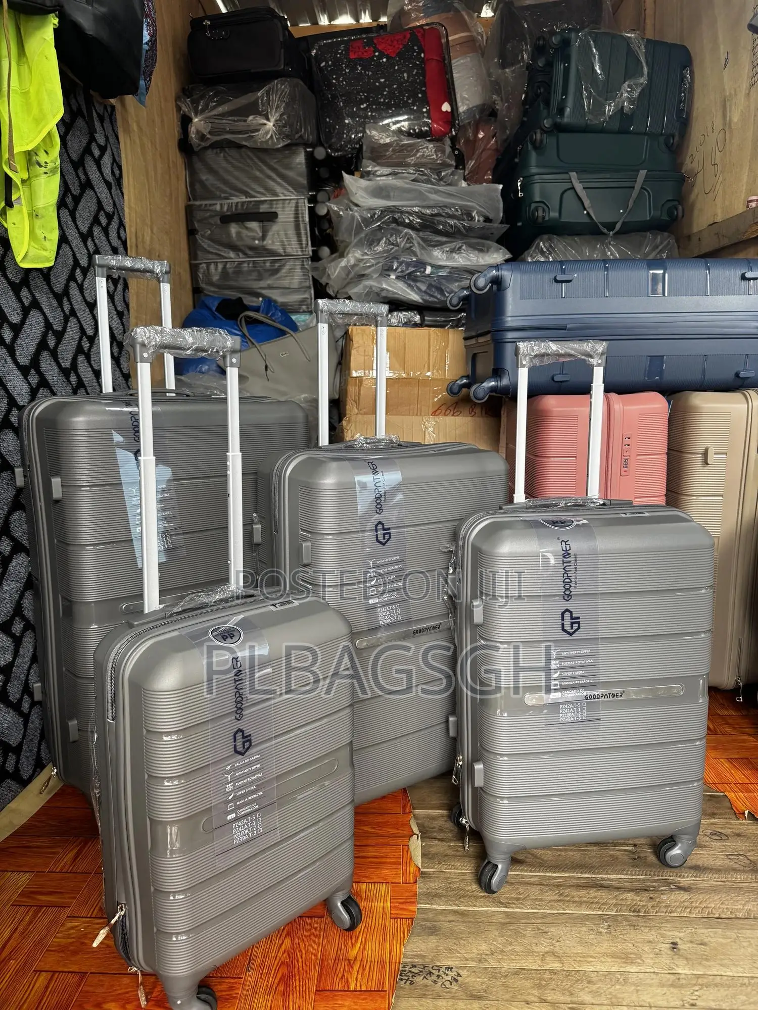 Pp Portable Travel Bag Trolley Case Lightweight Four in One